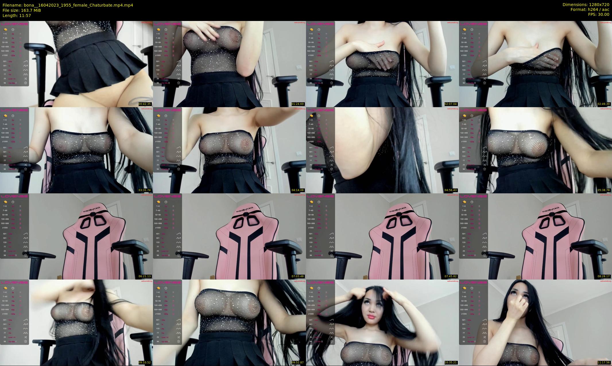 bona_ — 12 minute Chaturbate female cam show recording, 720p, Apr 16, 2023
