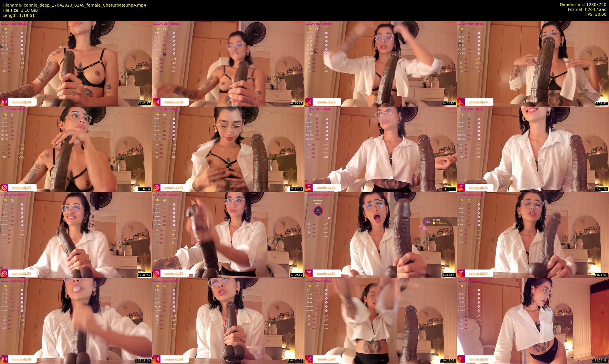 connie_deep — 80 minute Chaturbate female cam show recording, 720p, Apr 17, 2023