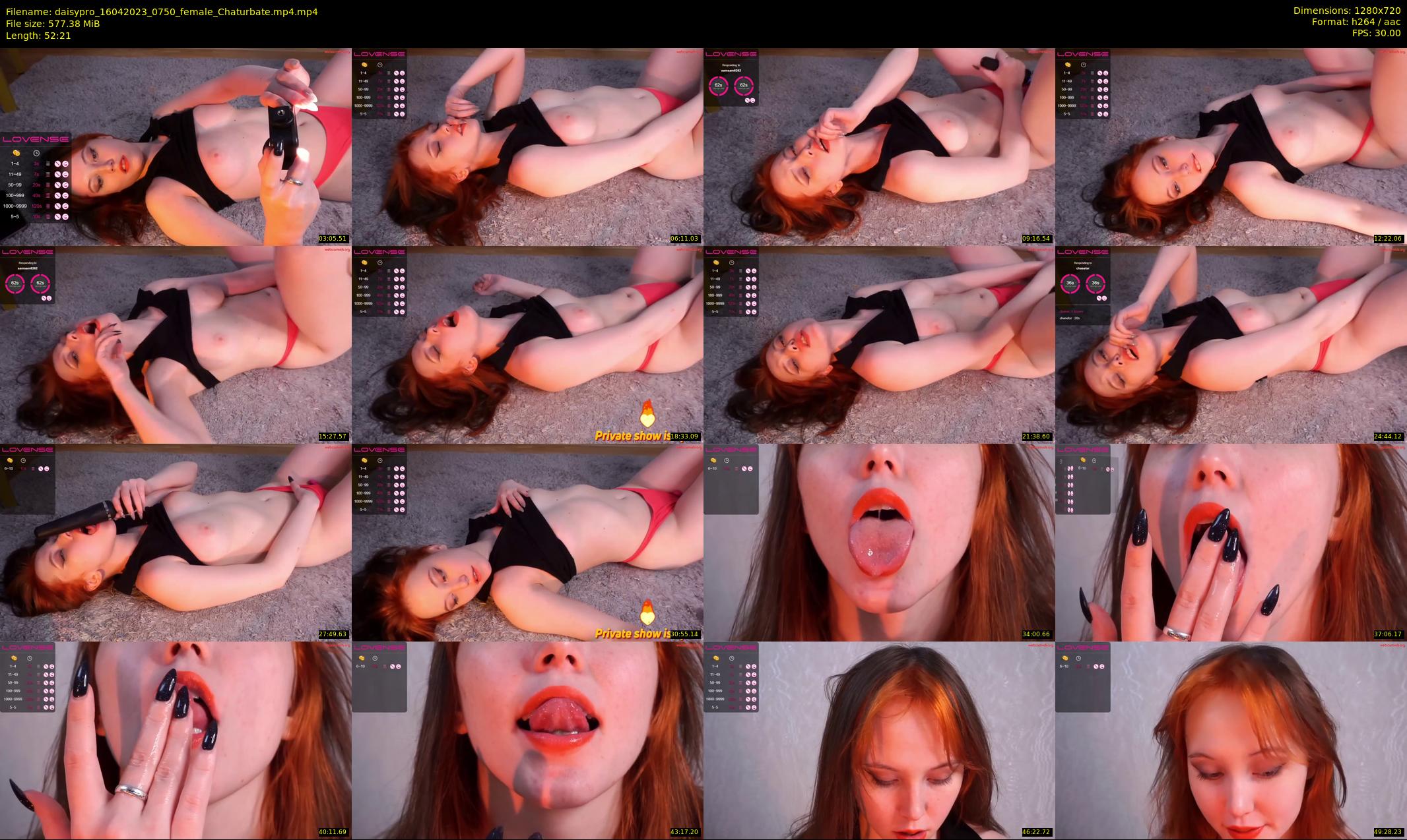 daisypro — 53 minute Chaturbate couple cam show recording, 720p, Apr 16, 2023