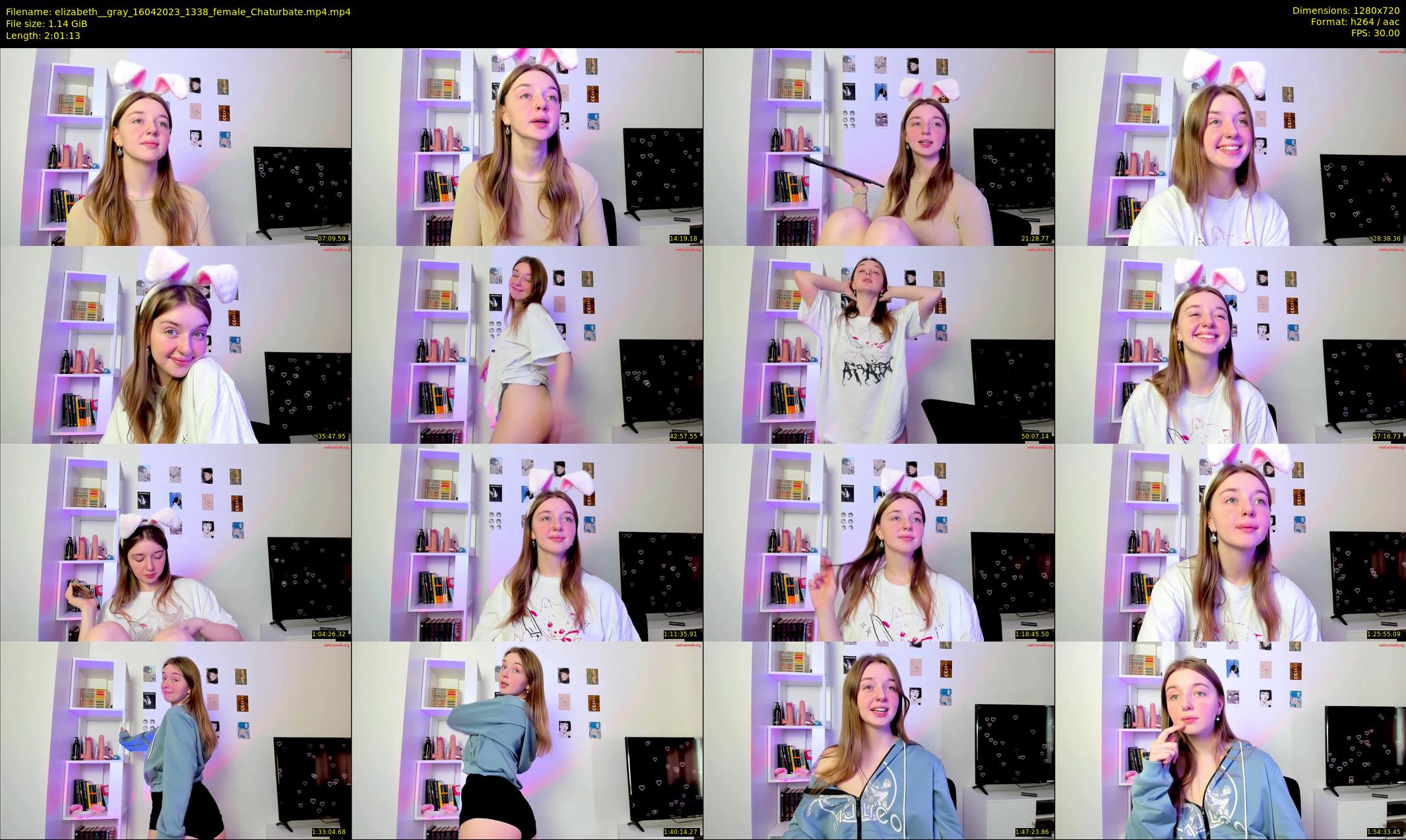 elizabeth__gray — 122 minute Chaturbate female cam show recording, 720p, Apr 16, 2023