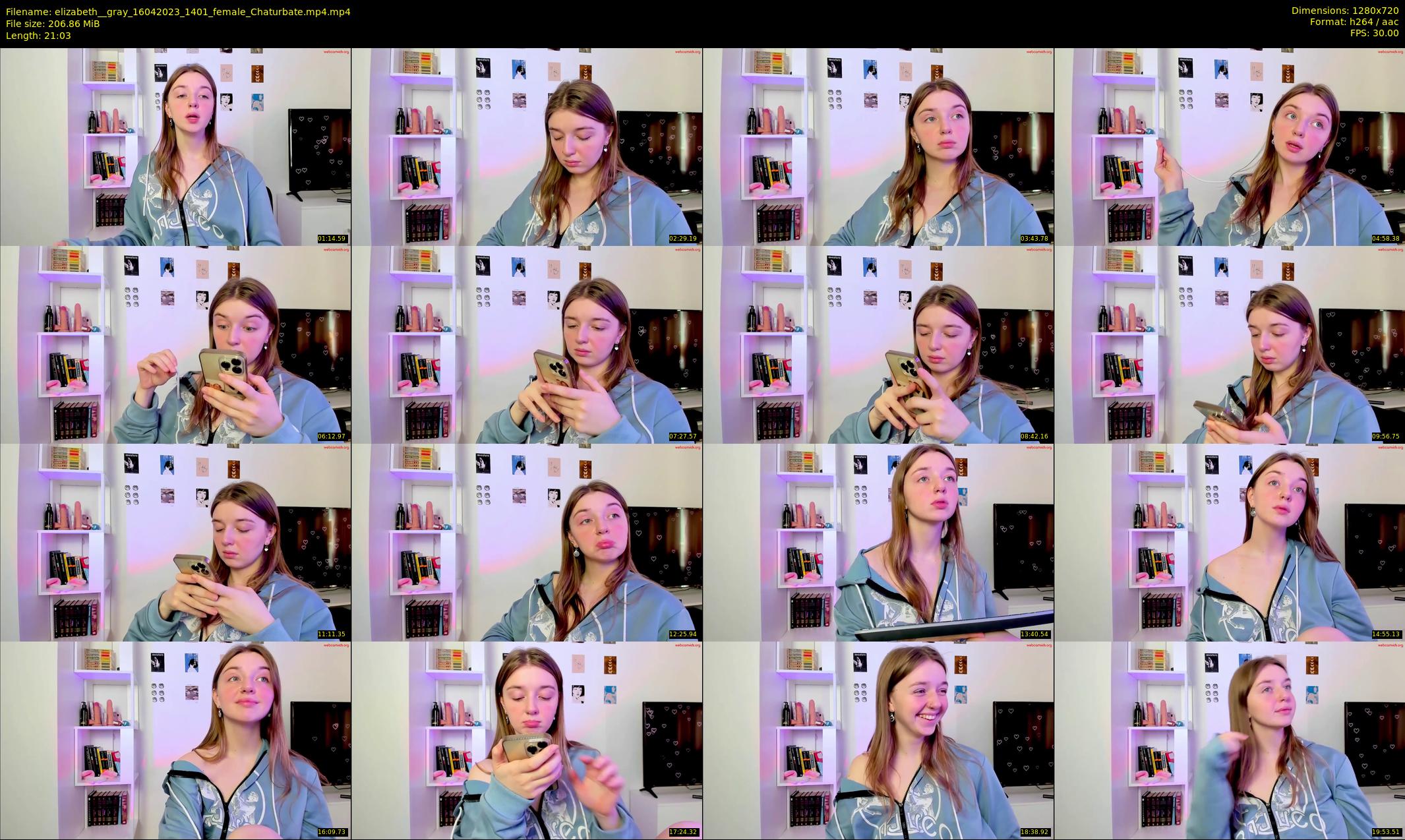 elizabeth__gray — 22 minute Chaturbate female cam show recording, 720p, Apr 16, 2023