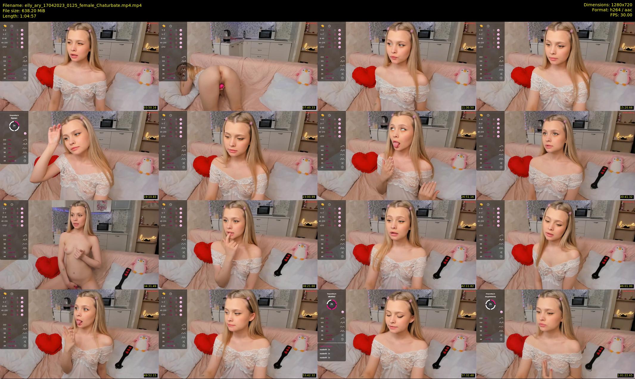 elly_ary — 65 minute Chaturbate female cam show recording, 720p, Apr 17, 2023