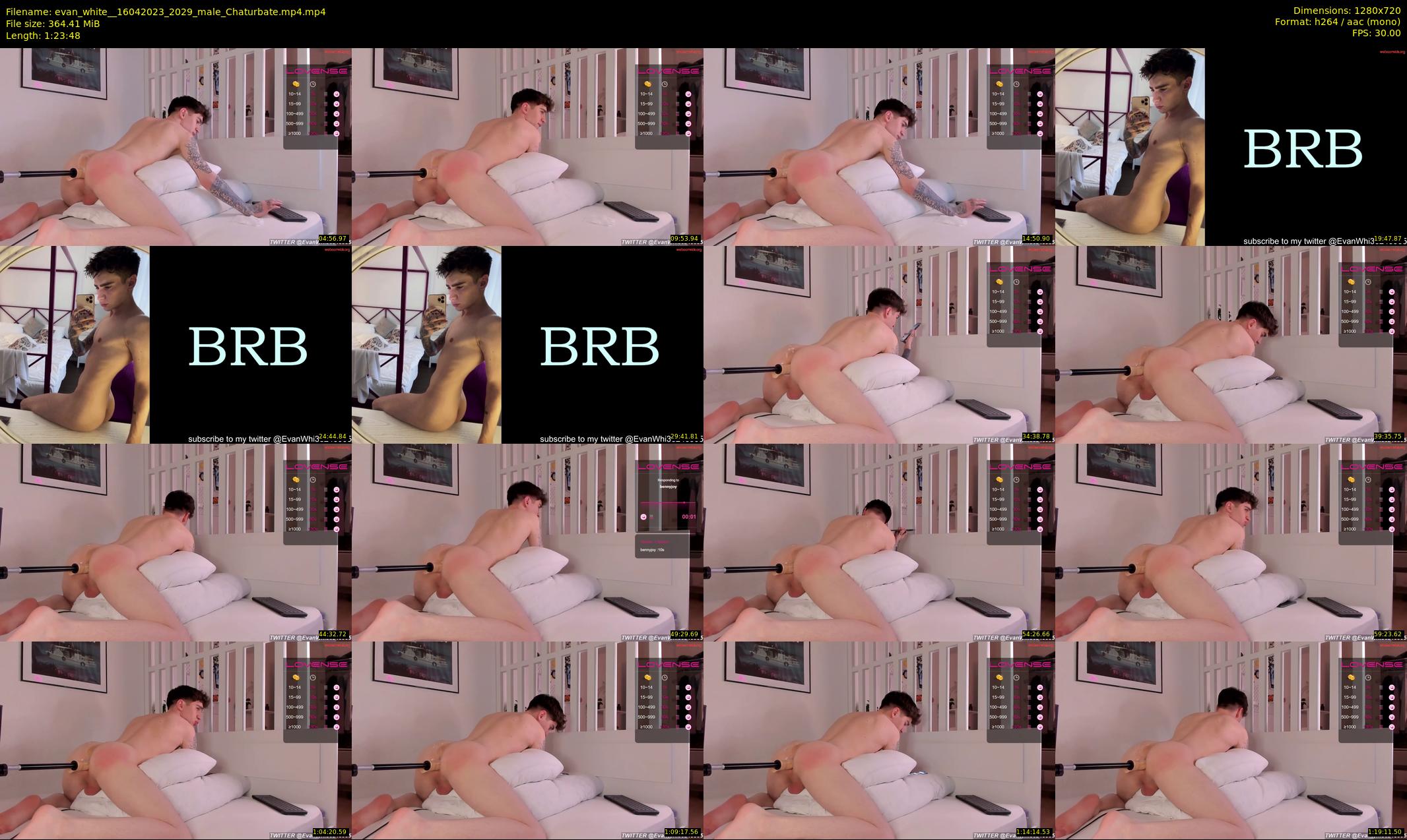 evan_white_ — 84 minute Chaturbate male cam show recording, 720p, Apr 16, 2023