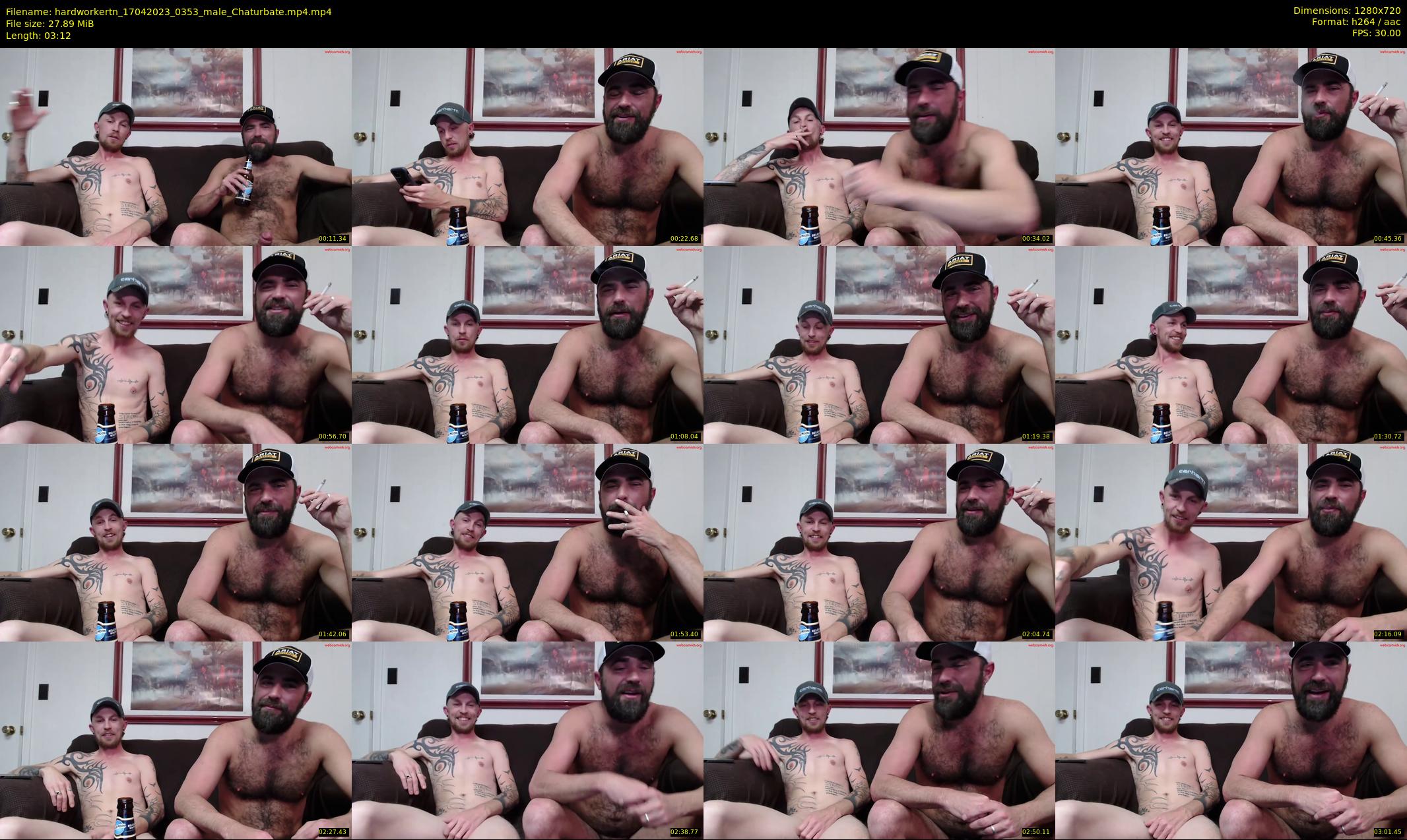 hardworkertn — 4 minute Chaturbate male cam show recording, 720p, Apr 17, 2023