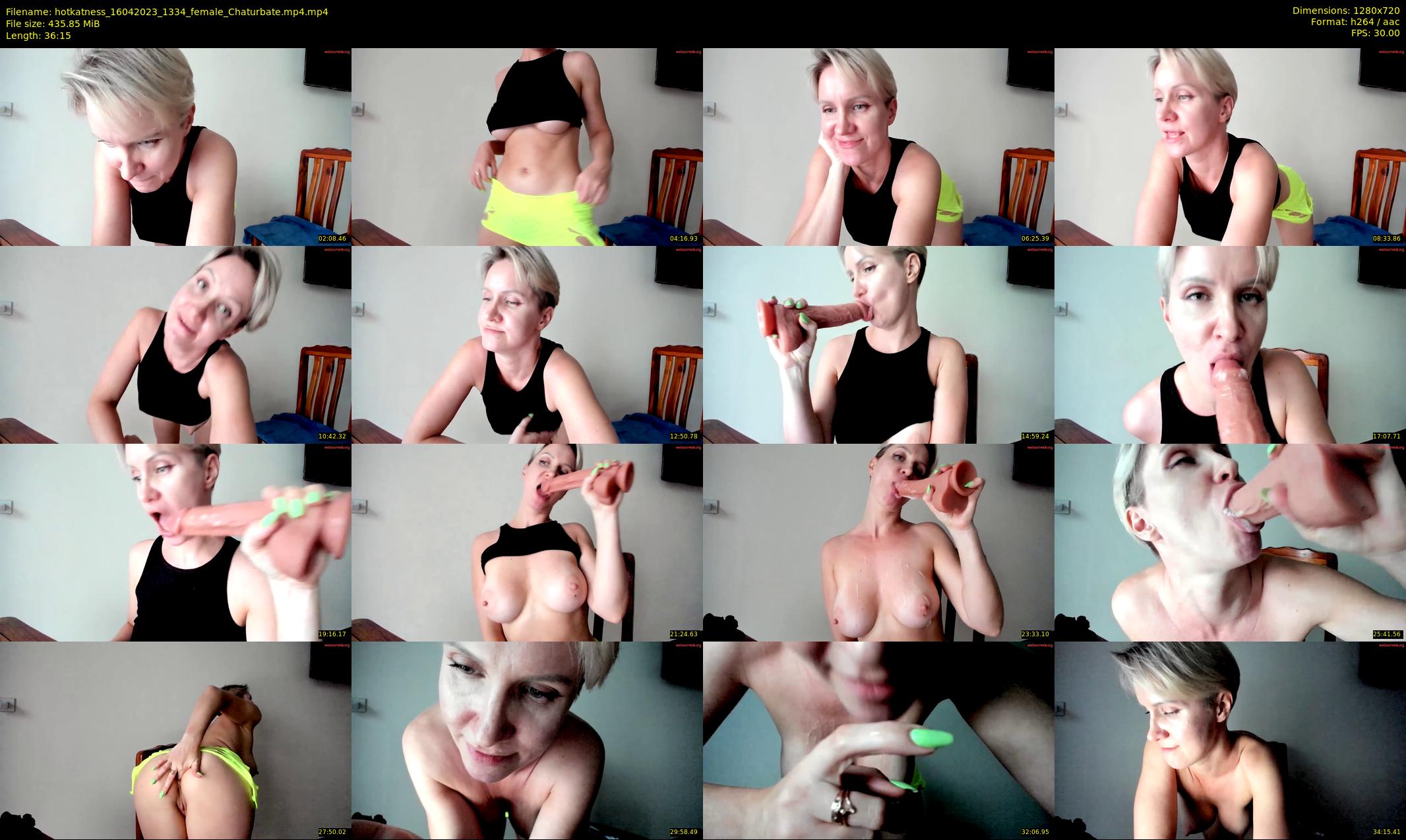 hotkatness — 37 minute Chaturbate female cam show recording, 720p, Apr 16, 2023