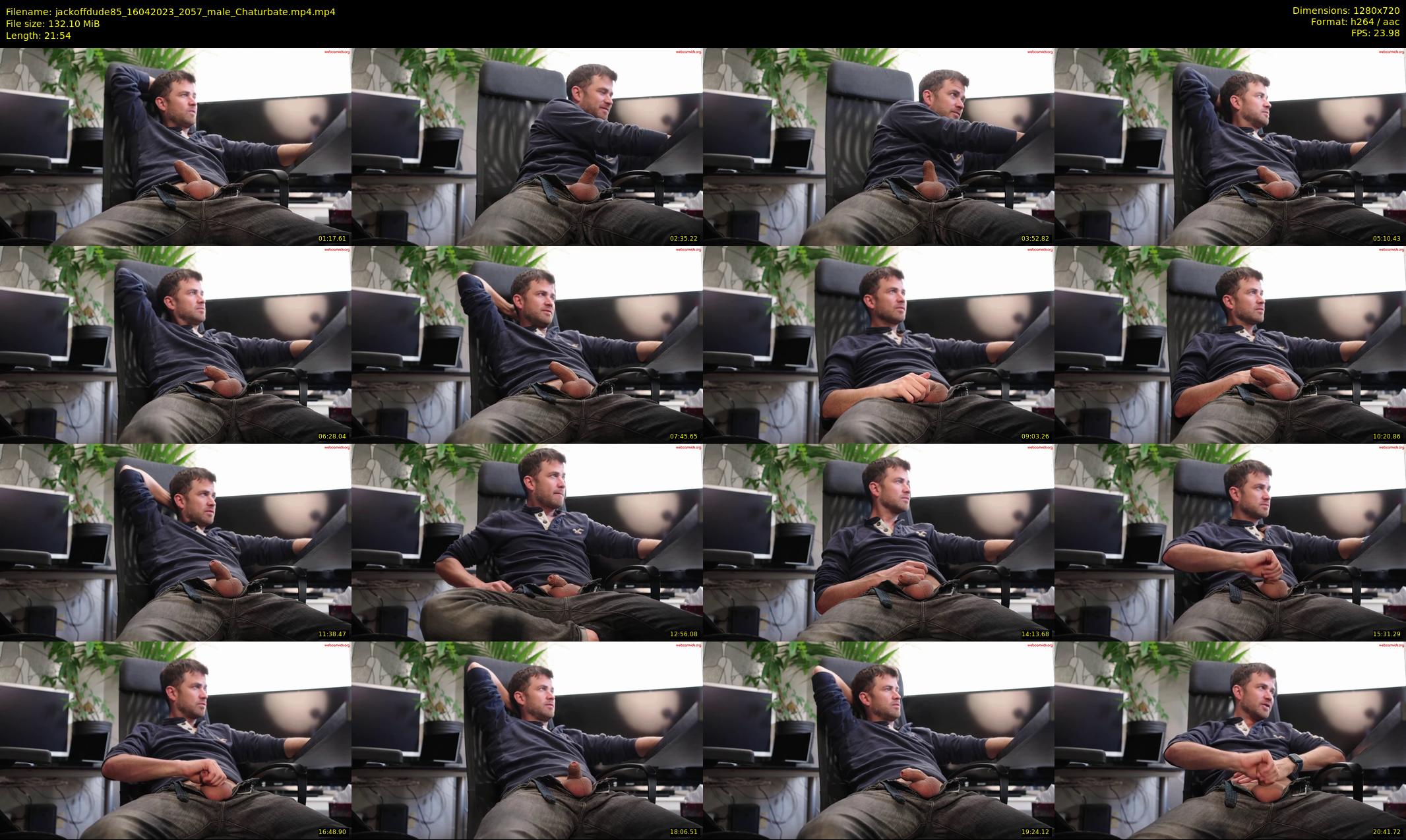 jackoffdude85 — 22 minute Chaturbate male cam show recording, 720p, Apr 16, 2023