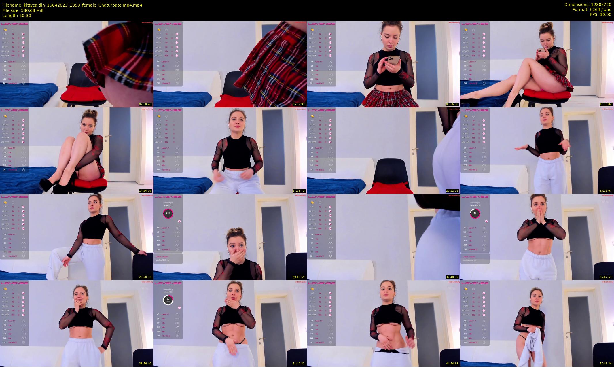kittycaitlin — 51 minute Chaturbate female cam show recording, 720p, Apr 16, 2023