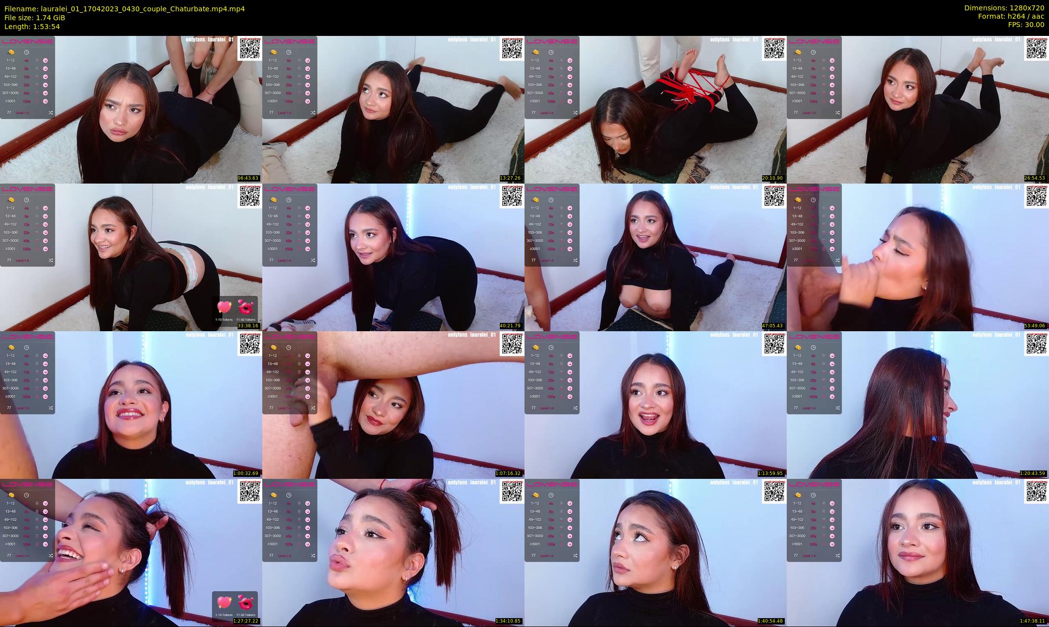 lauralei_01 — 114 minute Chaturbate couple cam show recording, 720p, Apr 17, 2023