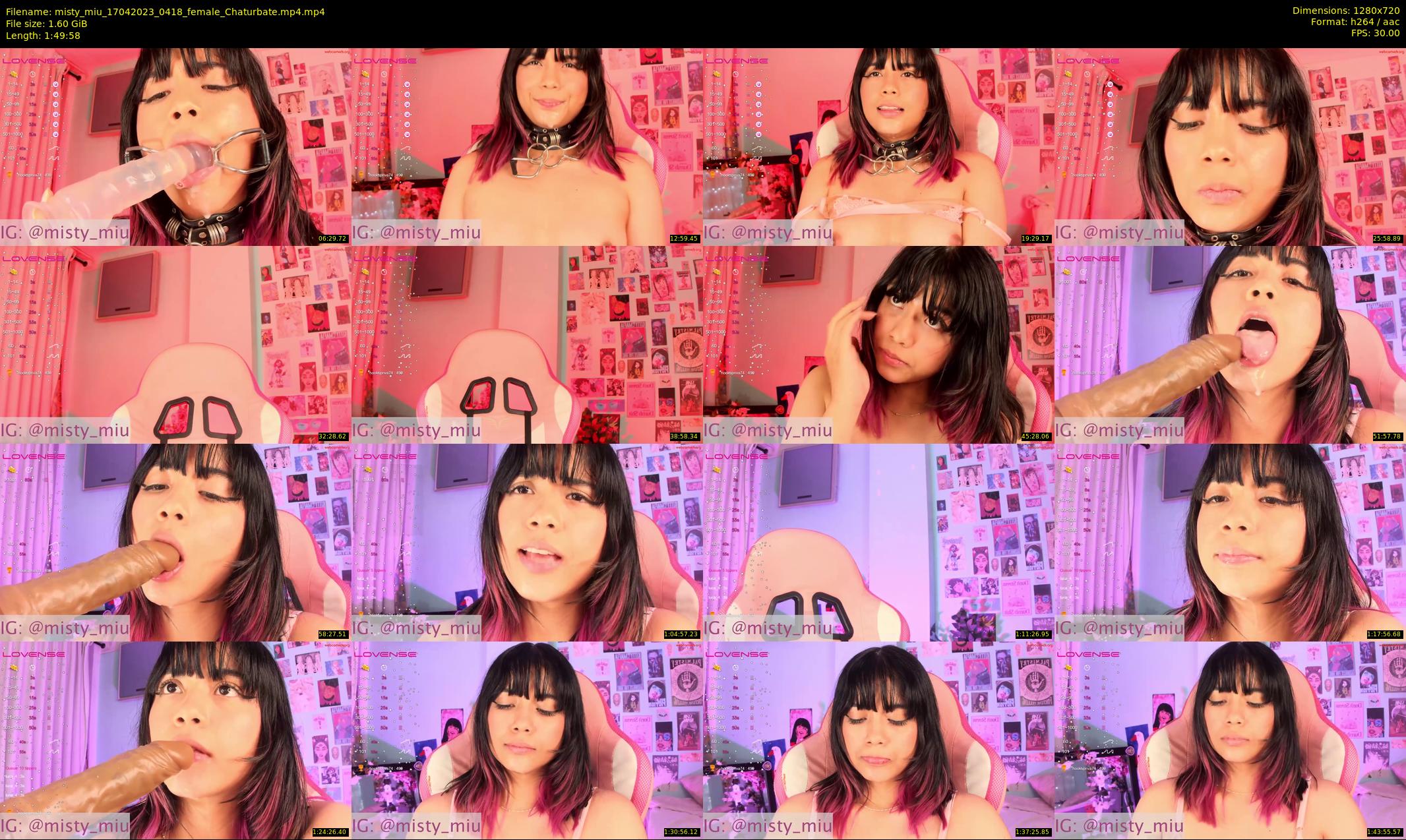 misty_miu — 110 minute Chaturbate female cam show recording, 720p, Apr 17, 2023