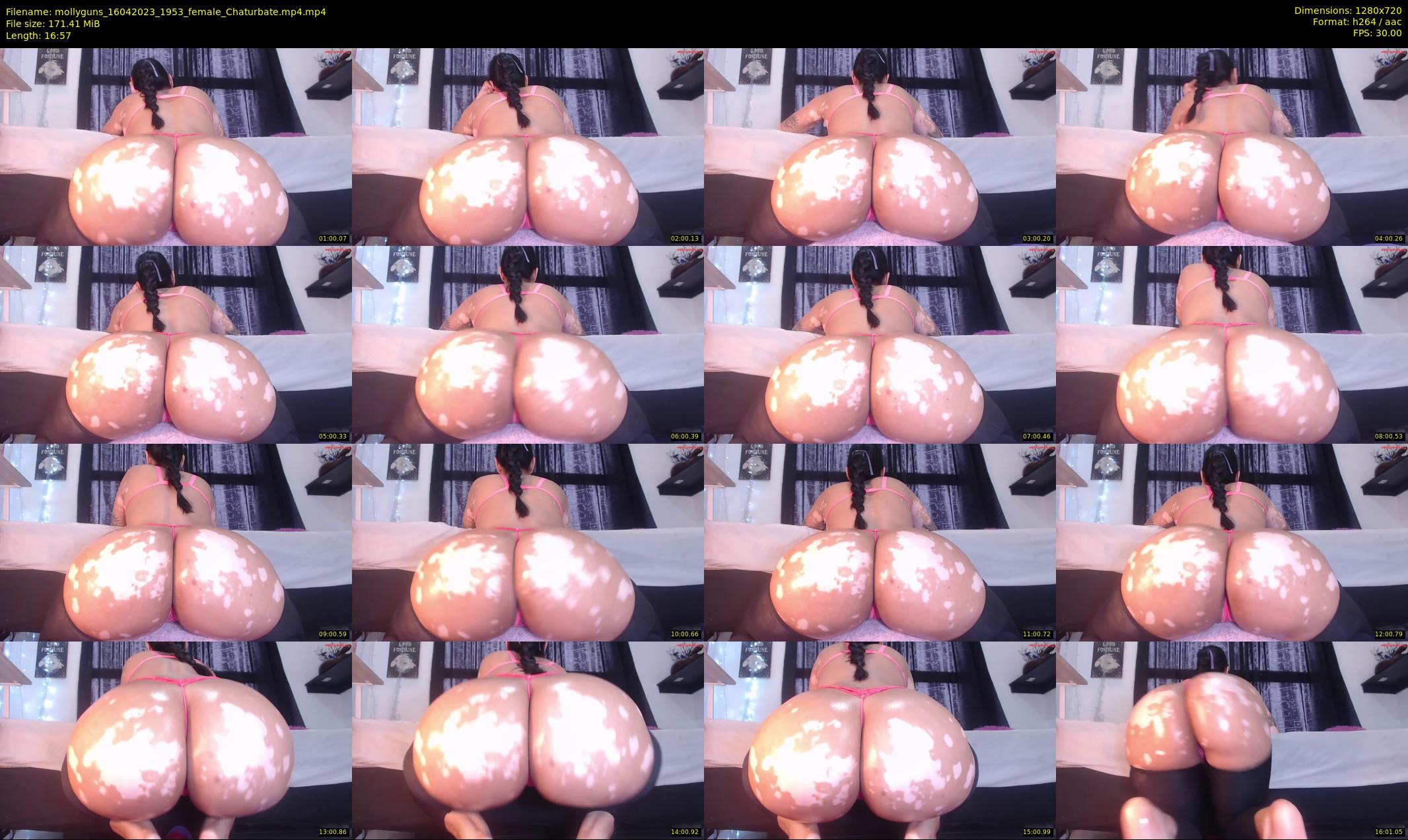 mollyguns — 17 minute Chaturbate female cam show recording, 720p, Apr 16, 2023