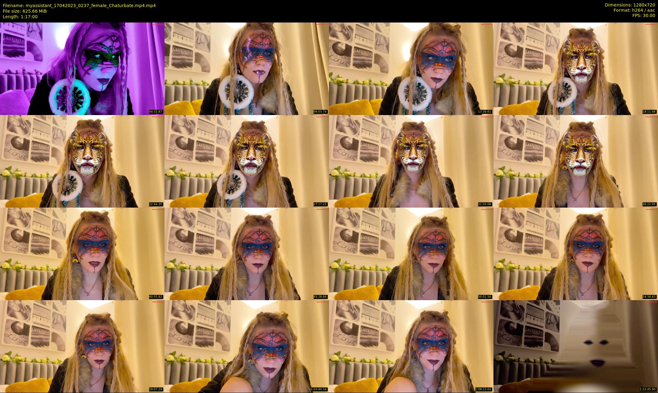 myassistant — 77 minute Chaturbate female cam show recording, 720p, Apr 17, 2023