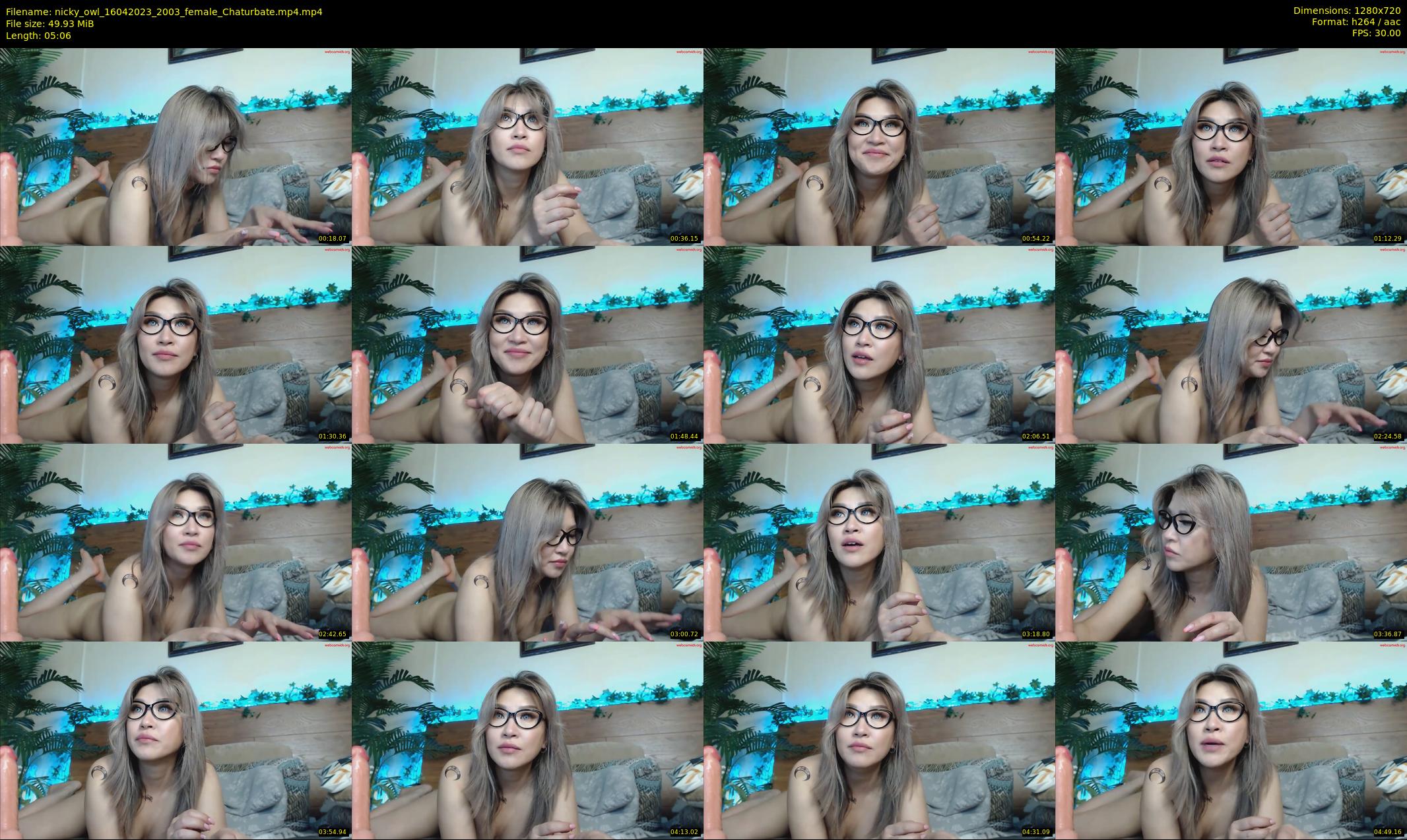 nicky_owl — 6 minute Chaturbate female cam show recording, 720p, Apr 16, 2023