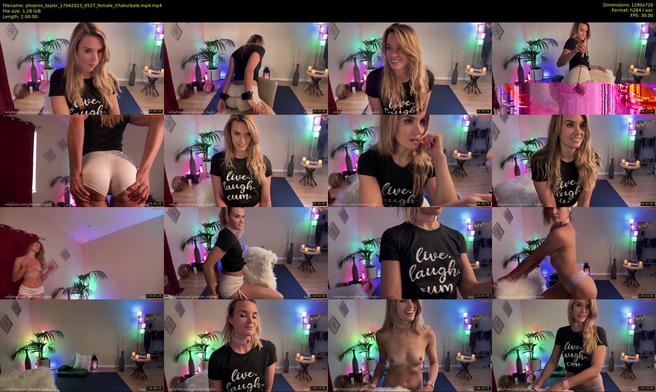 phoenix_taylor — 120 minute Chaturbate female cam show recording, 720p, Apr 17, 2023