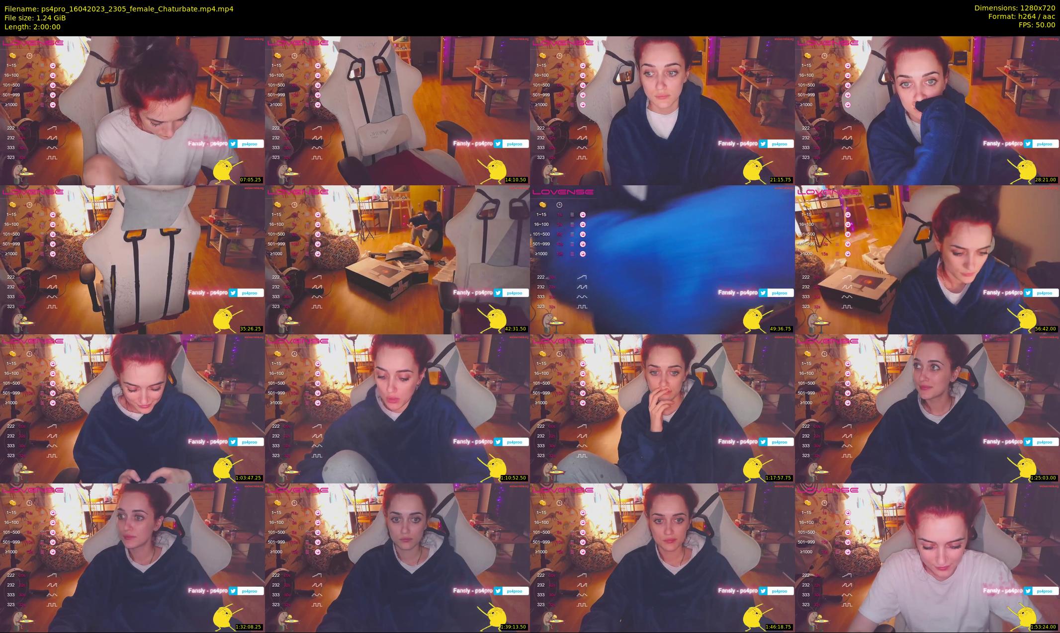 ps4pro — 120 minute Chaturbate female cam show recording, 720p, Apr 16, 2023
