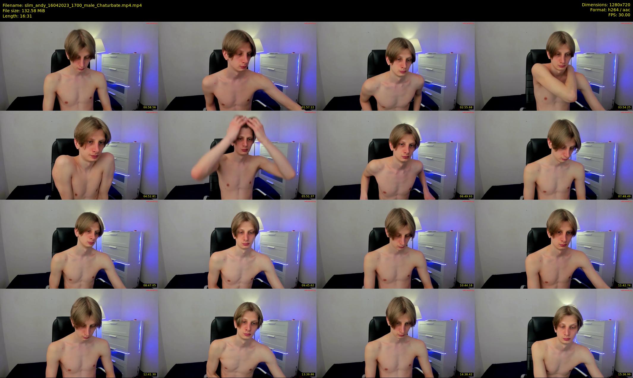 slim_andy — 17 minute Chaturbate male cam show recording, 720p, Apr 16, 2023