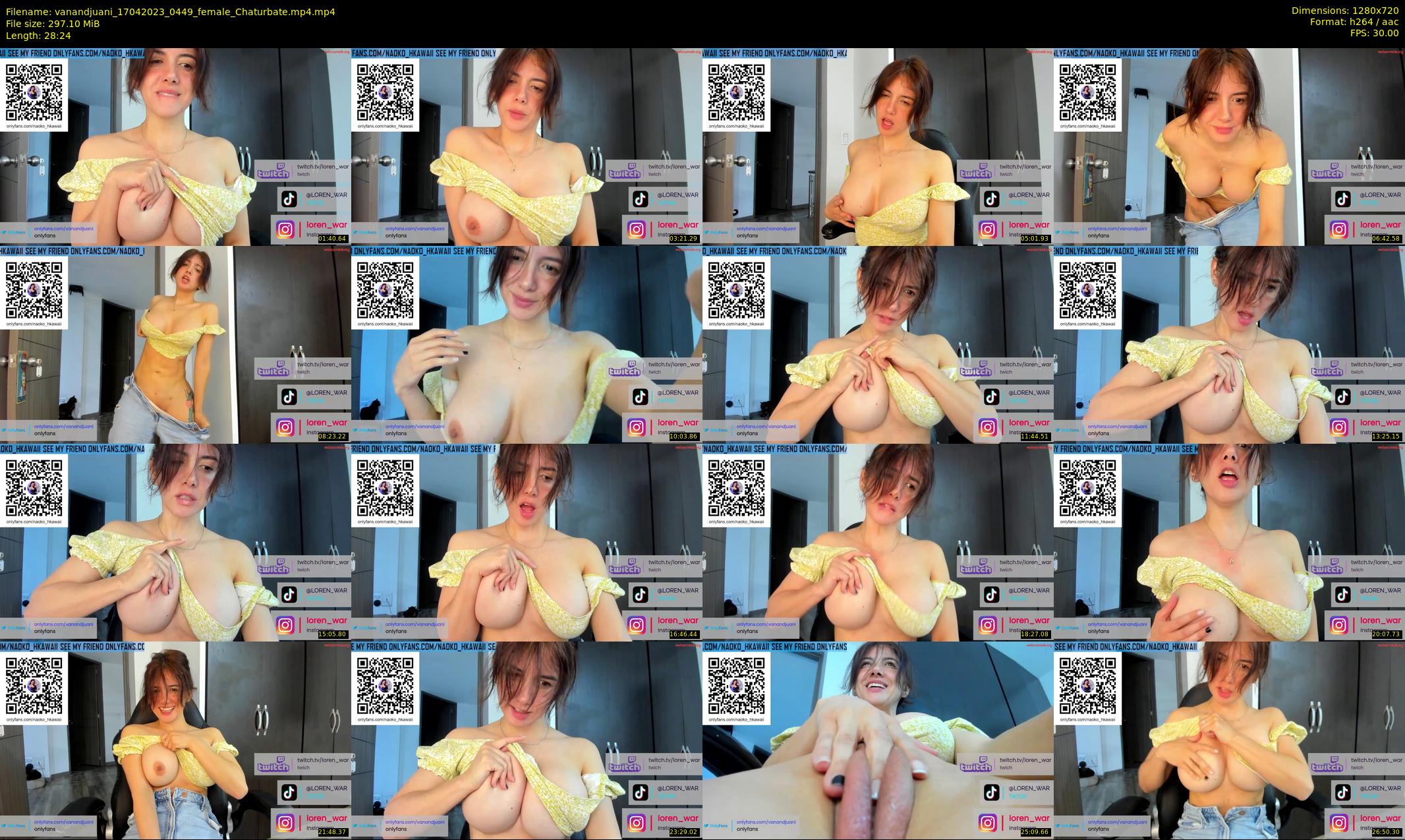 vanandjuani — 29 minute Chaturbate female cam show recording, 720p, Apr 17, 2023