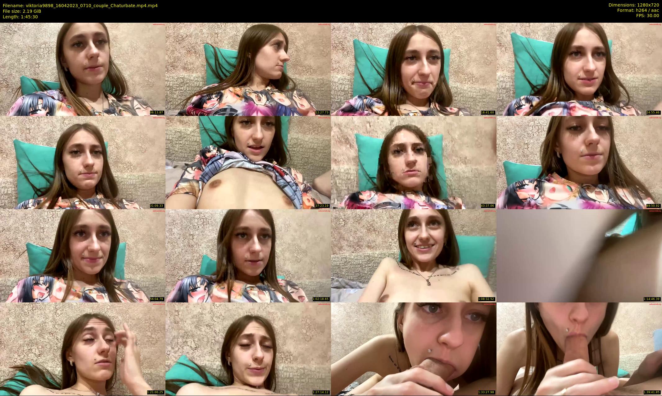 viktoria9898 — 106 minute Chaturbate couple cam show recording, 720p, Apr 16, 2023