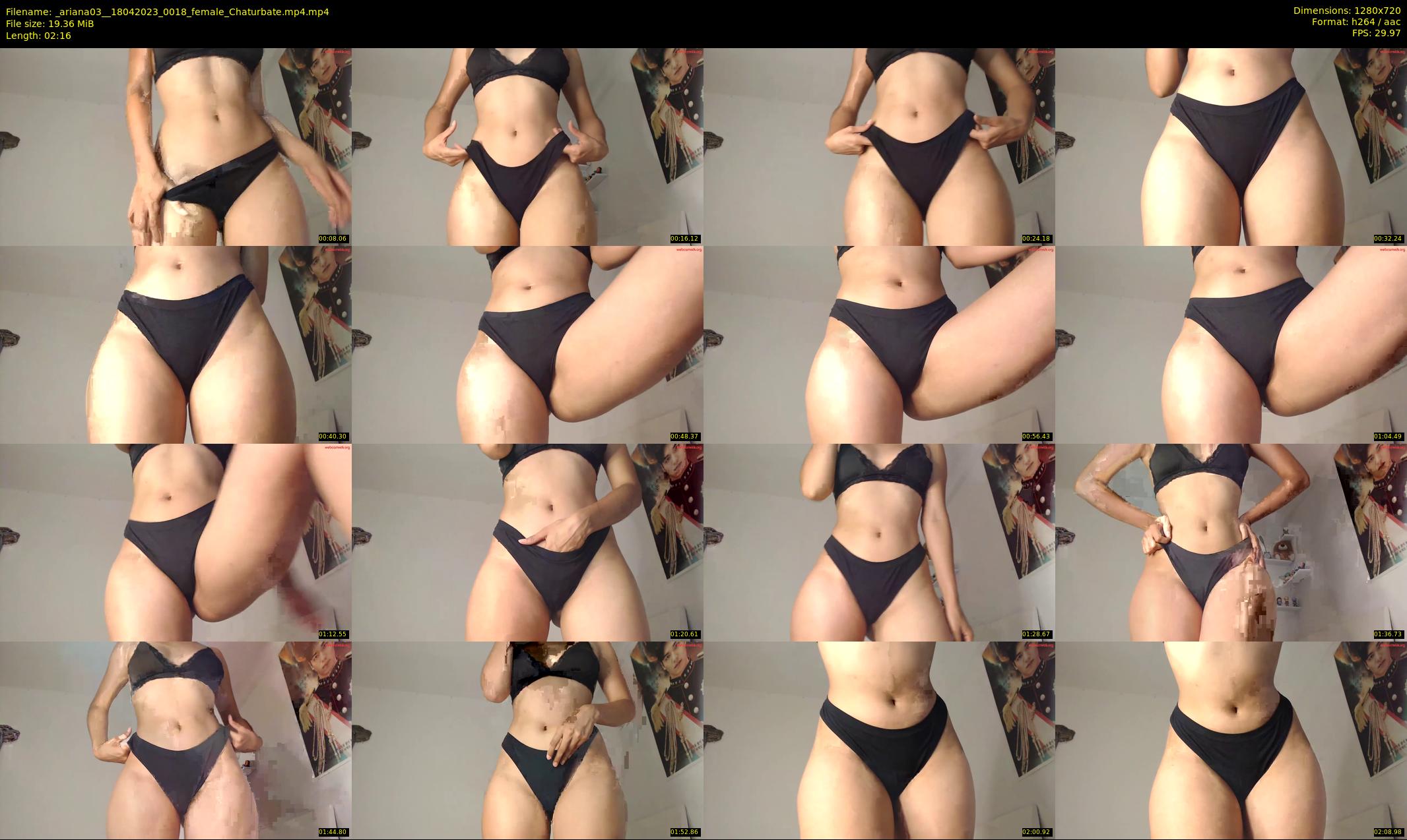_ariana03_ — 3 minute Chaturbate female cam show recording, 720p, Apr 18, 2023