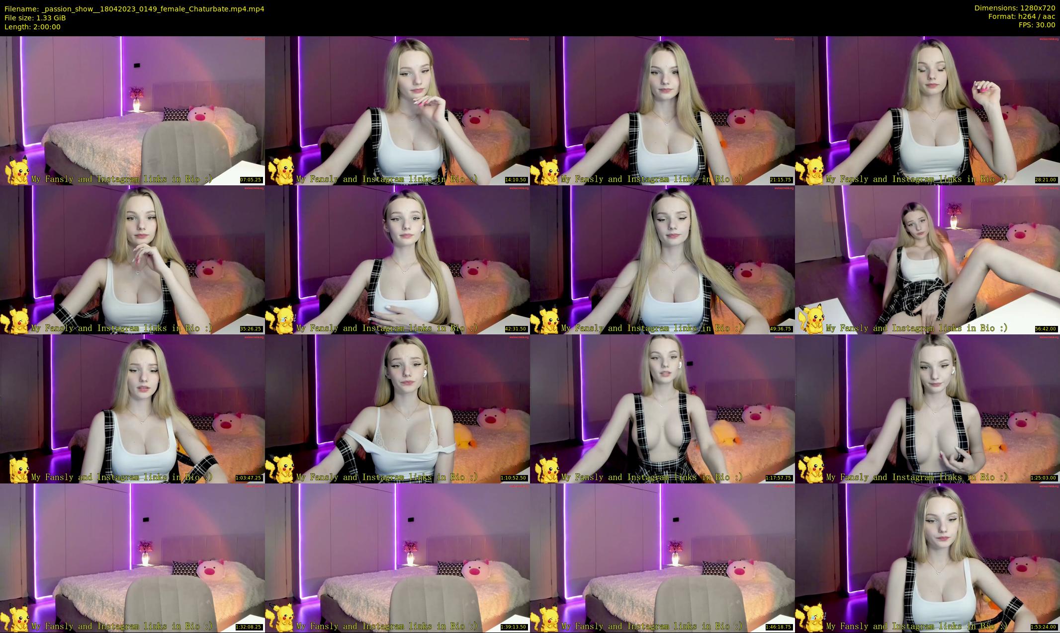 _passion_show_ — 120 minute Chaturbate couple cam show recording, 720p, Apr 18, 2023