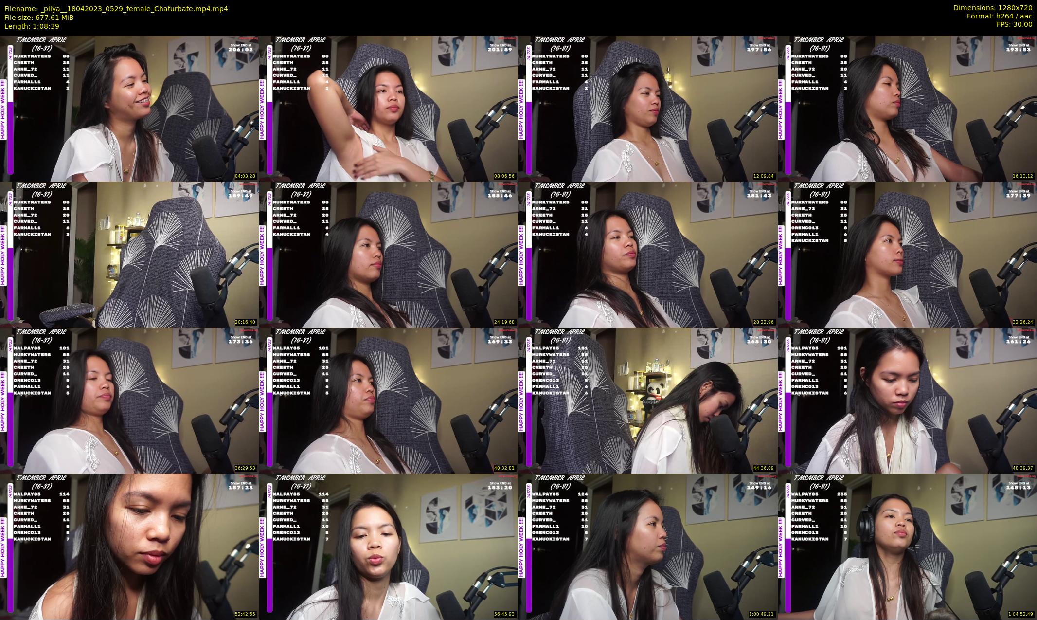 _pilya_ — 69 minute Chaturbate female cam show recording, 720p, Apr 18, 2023