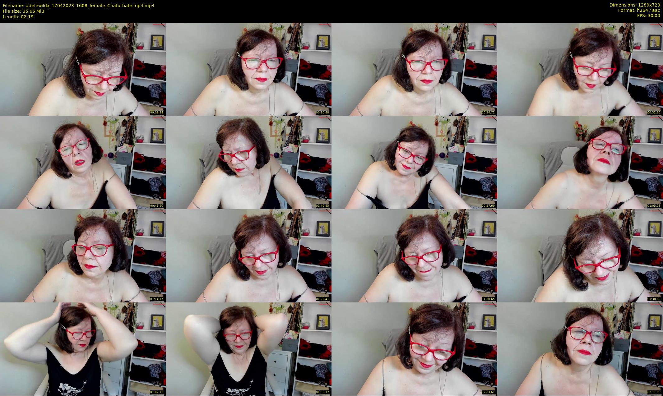 adelewildx — 3 minute Chaturbate female cam show recording, 720p, Apr 17, 2023