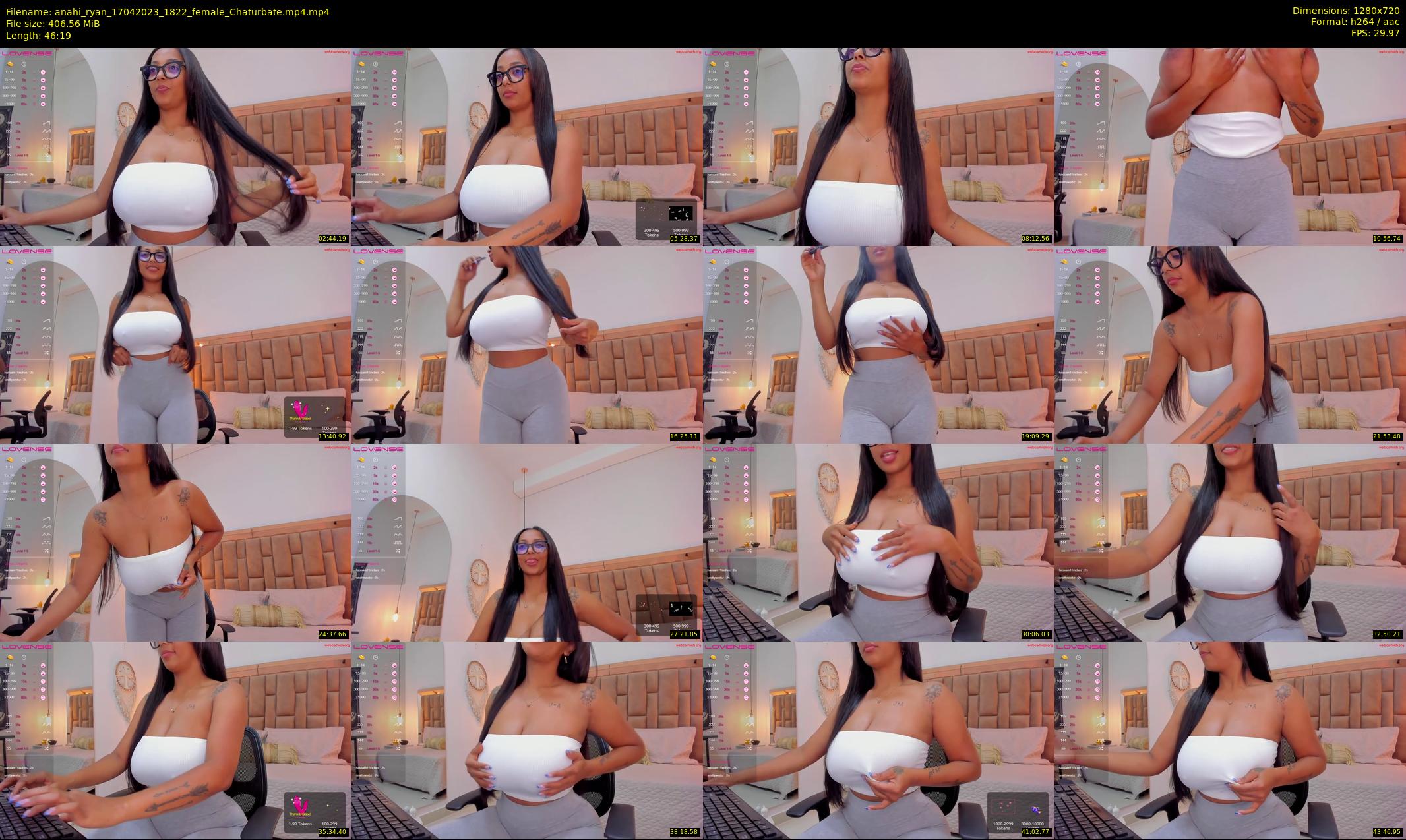 anahi_ryan — 47 minute Chaturbate female cam show recording, 720p, Apr 17, 2023