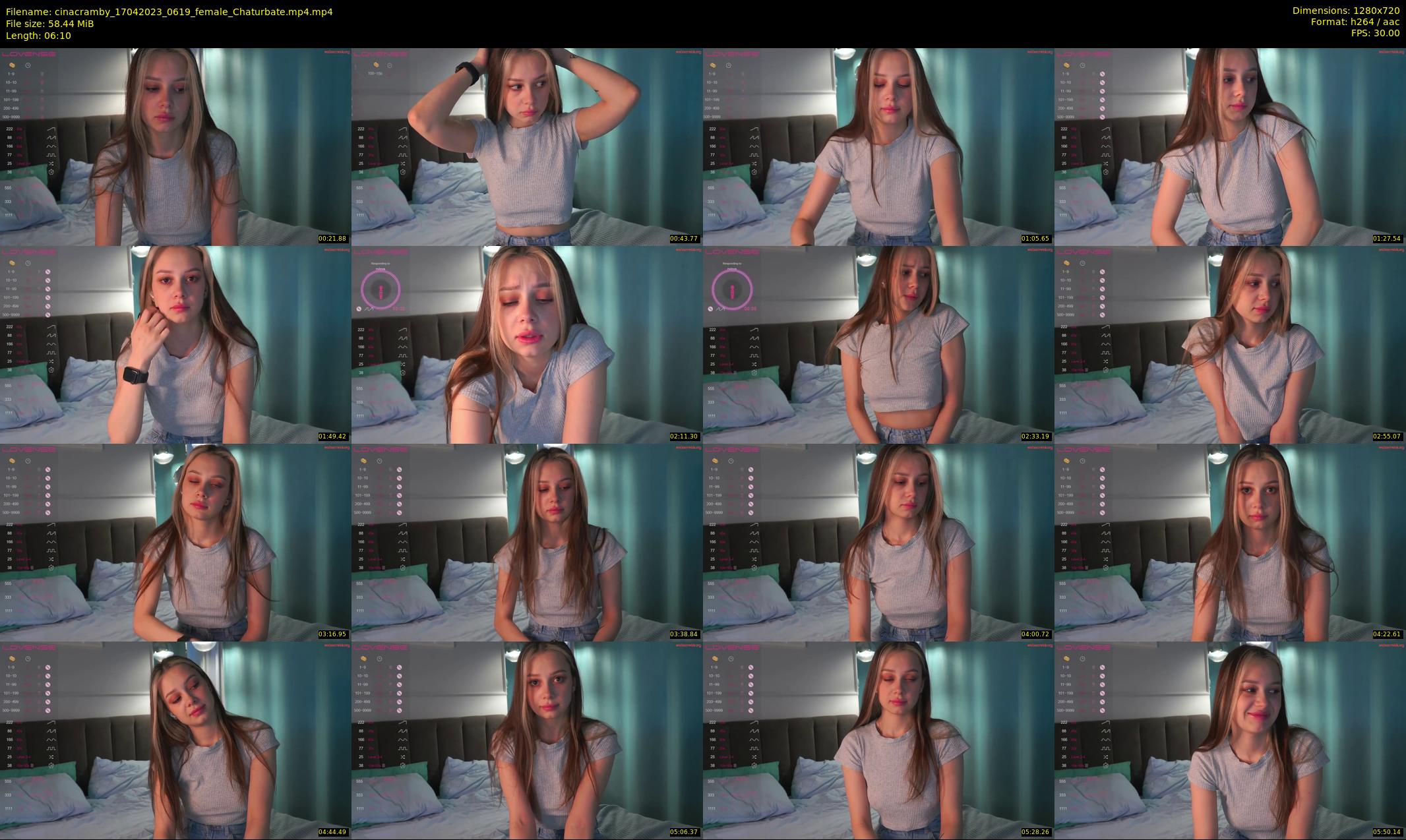 cinacramby — 7 minute Chaturbate female cam show recording, 720p, Apr 17, 2023