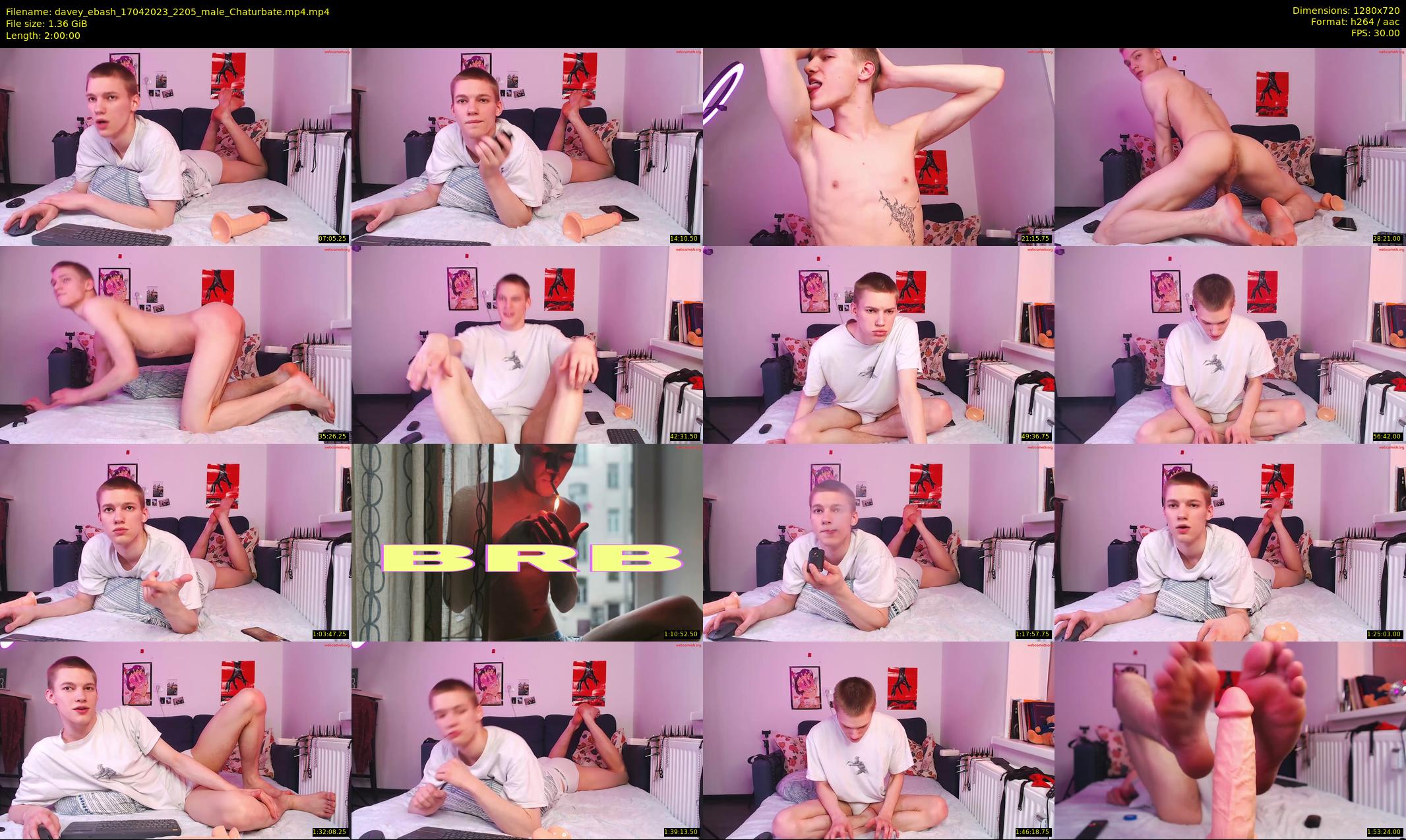 davey_ebash — 120 minute Chaturbate male cam show recording, 720p, Apr 17, 2023