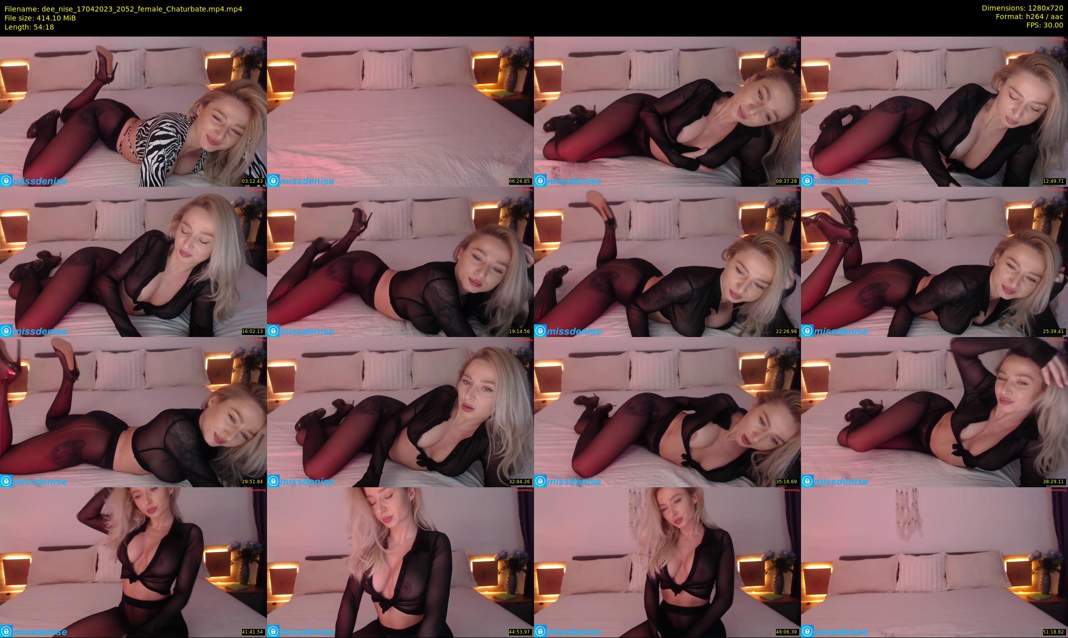 dee_nise — 55 minute Chaturbate female cam show recording, 720p, Apr 17, 2023