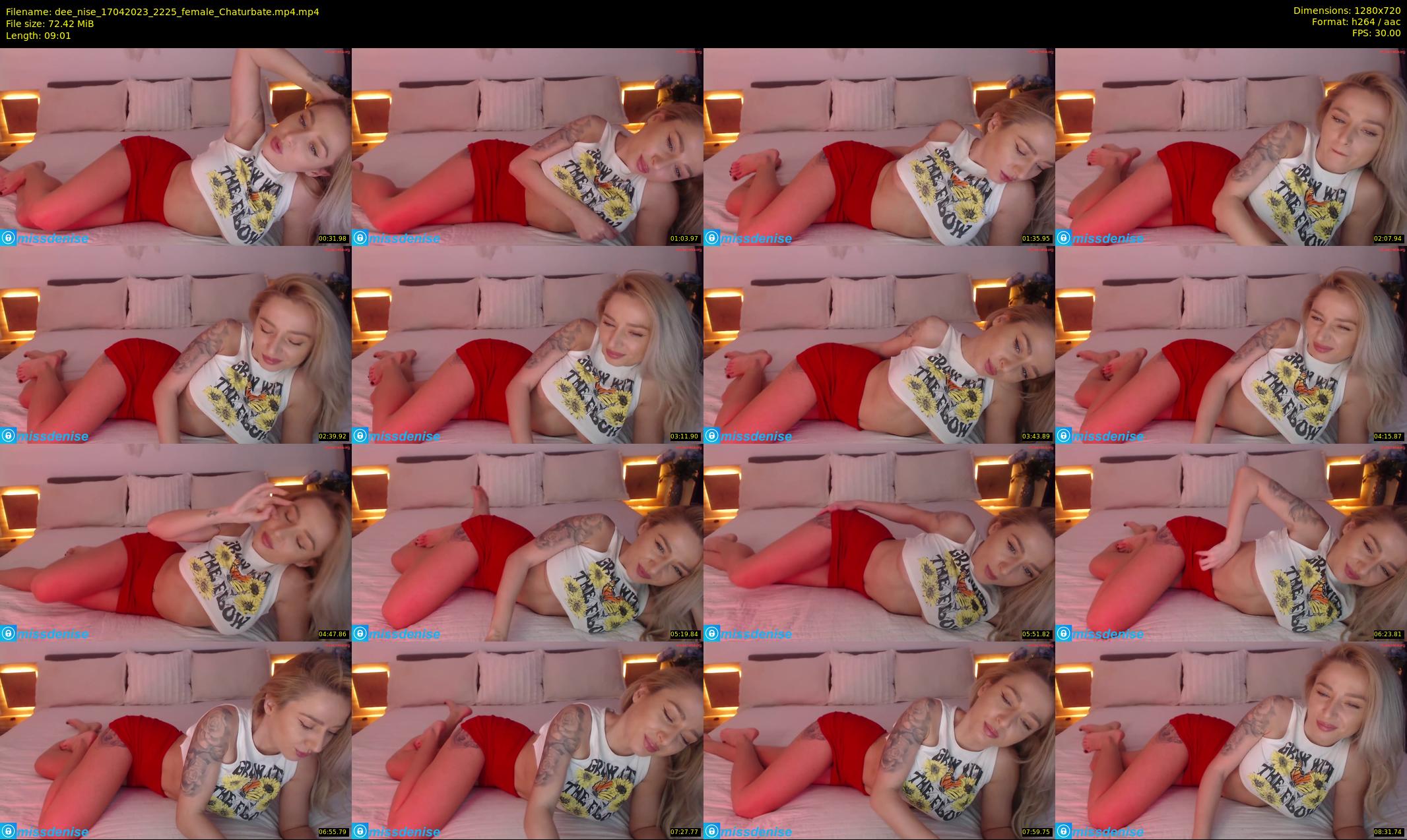 dee_nise — 10 minute Chaturbate female cam show recording, 720p, Apr 17, 2023