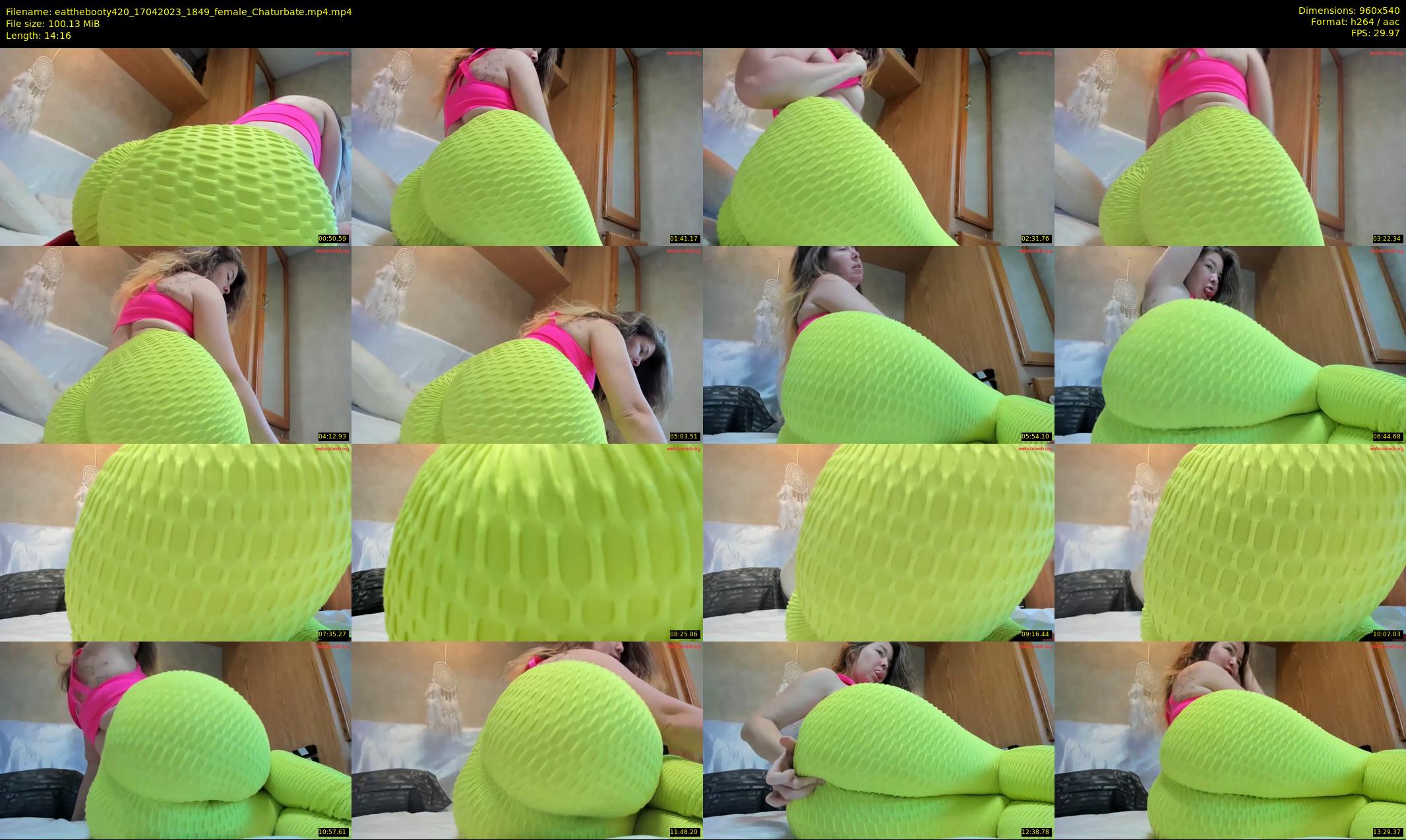 eatthebooty420 — 15 minute Chaturbate female cam show recording, 480p, Apr 17, 2023