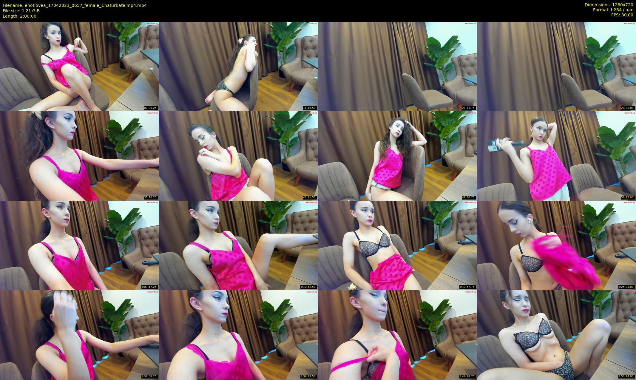 ehotlovea — 120 minute Chaturbate female cam show recording, 720p, Apr 17, 2023
