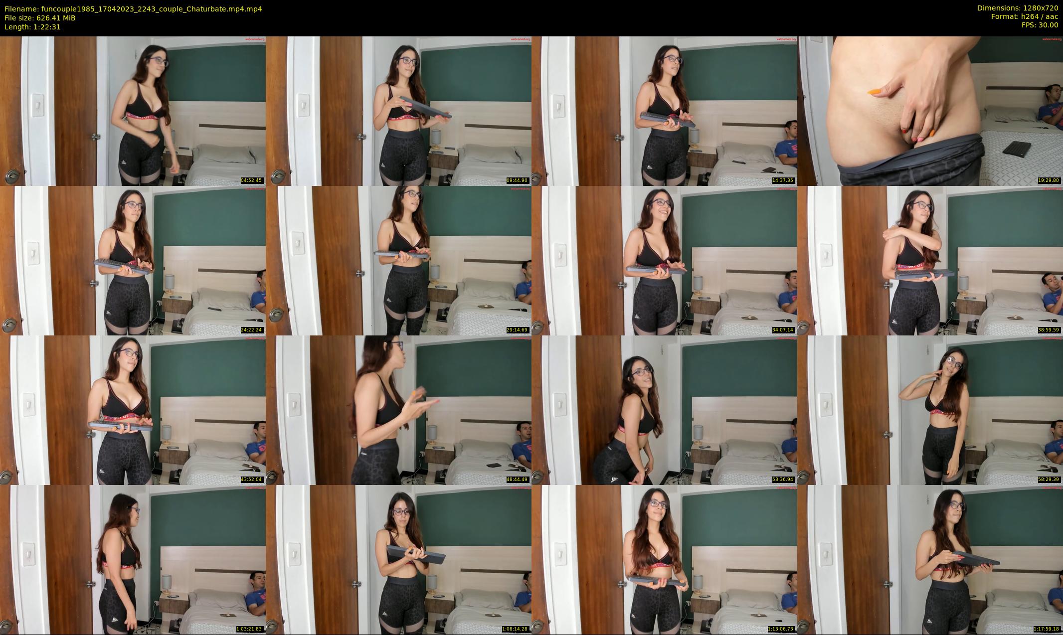 funcouple1985 — 83 minute Chaturbate couple cam show recording, 720p, Apr 17, 2023