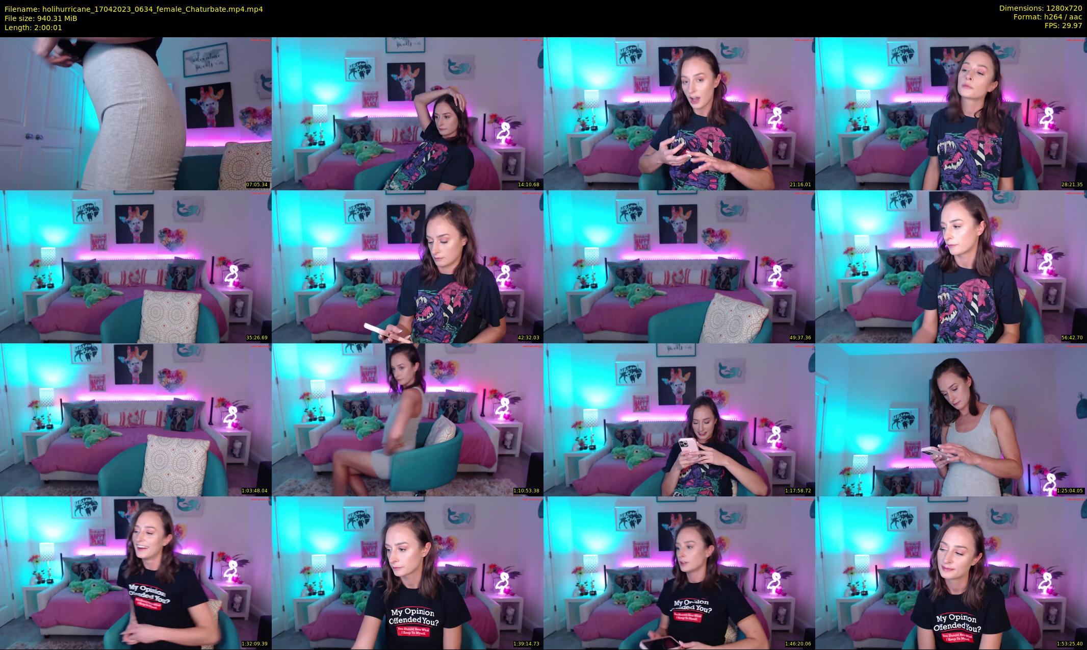 holihurricane — 121 minute Chaturbate female cam show recording, 720p, Apr 17, 2023