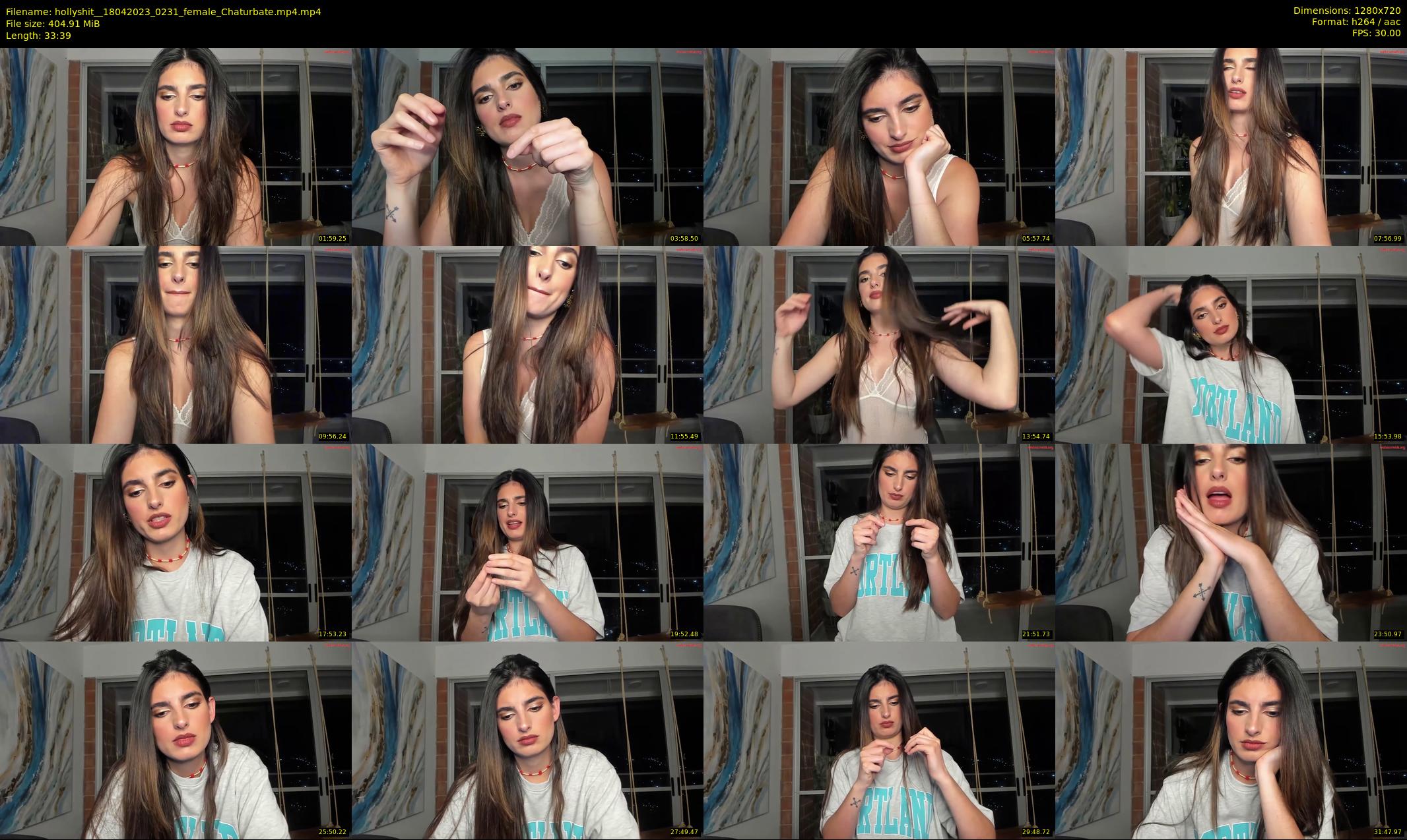 hollyshit_ — 34 minute Chaturbate female cam show recording, 720p, Apr 18, 2023