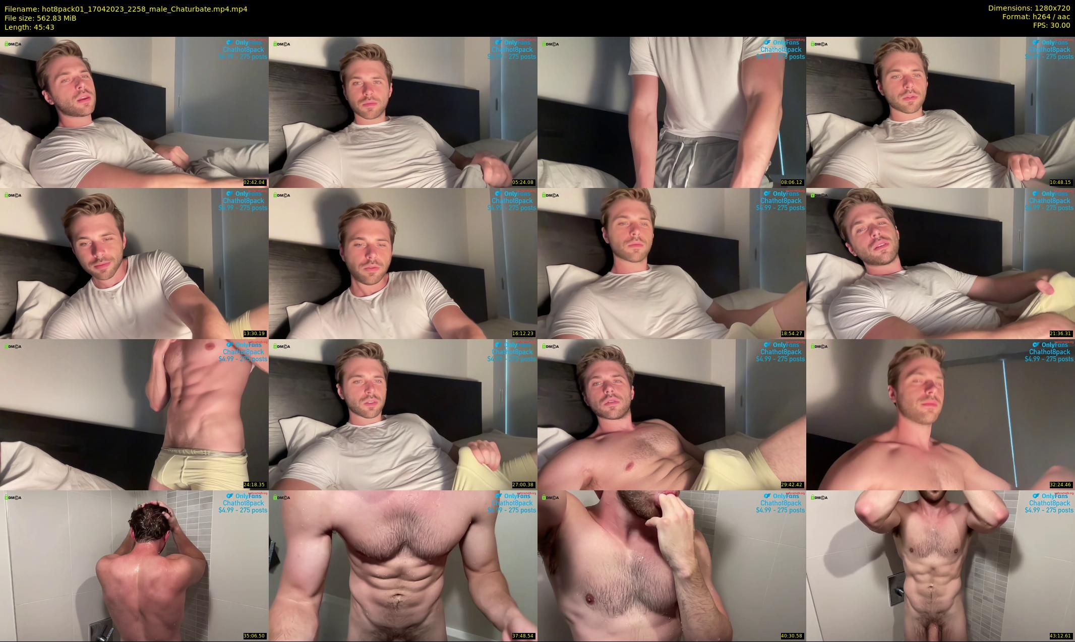 hot8pack01 — 46 minute Chaturbate male cam show recording, 720p, Apr 17, 2023