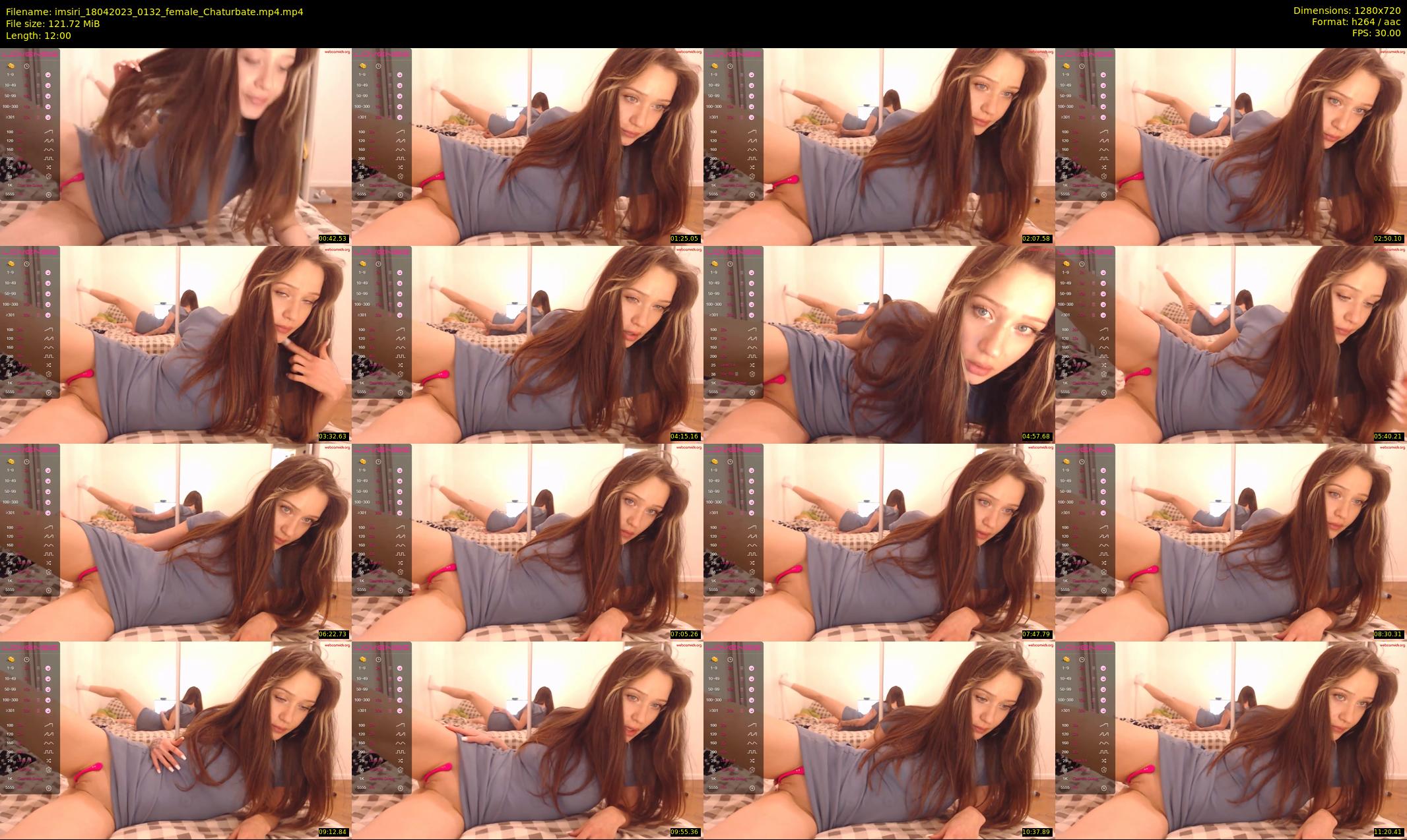 imsiri — 12 minute Chaturbate female cam show recording, 720p, Apr 18, 2023