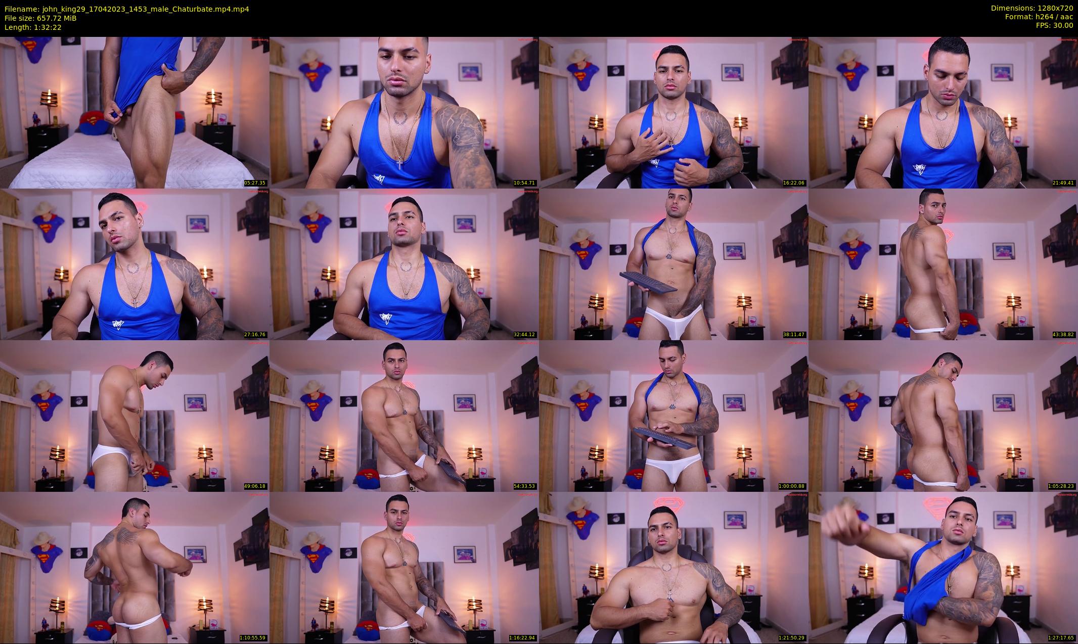 john_king29 — 93 minute Chaturbate male cam show recording, 720p, Apr 17, 2023