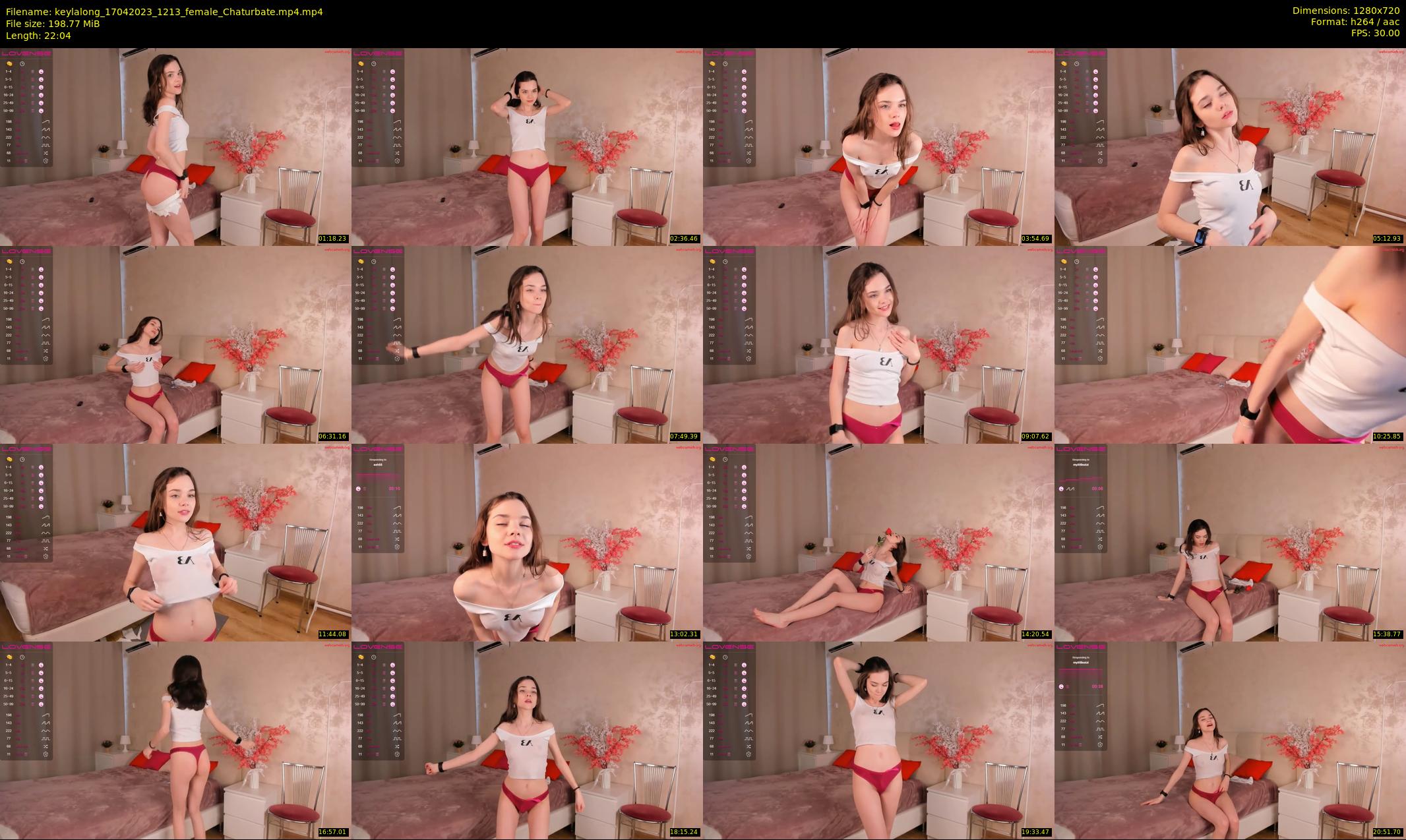 keylalong — 23 minute Chaturbate female cam show recording, 720p, Apr 17, 2023