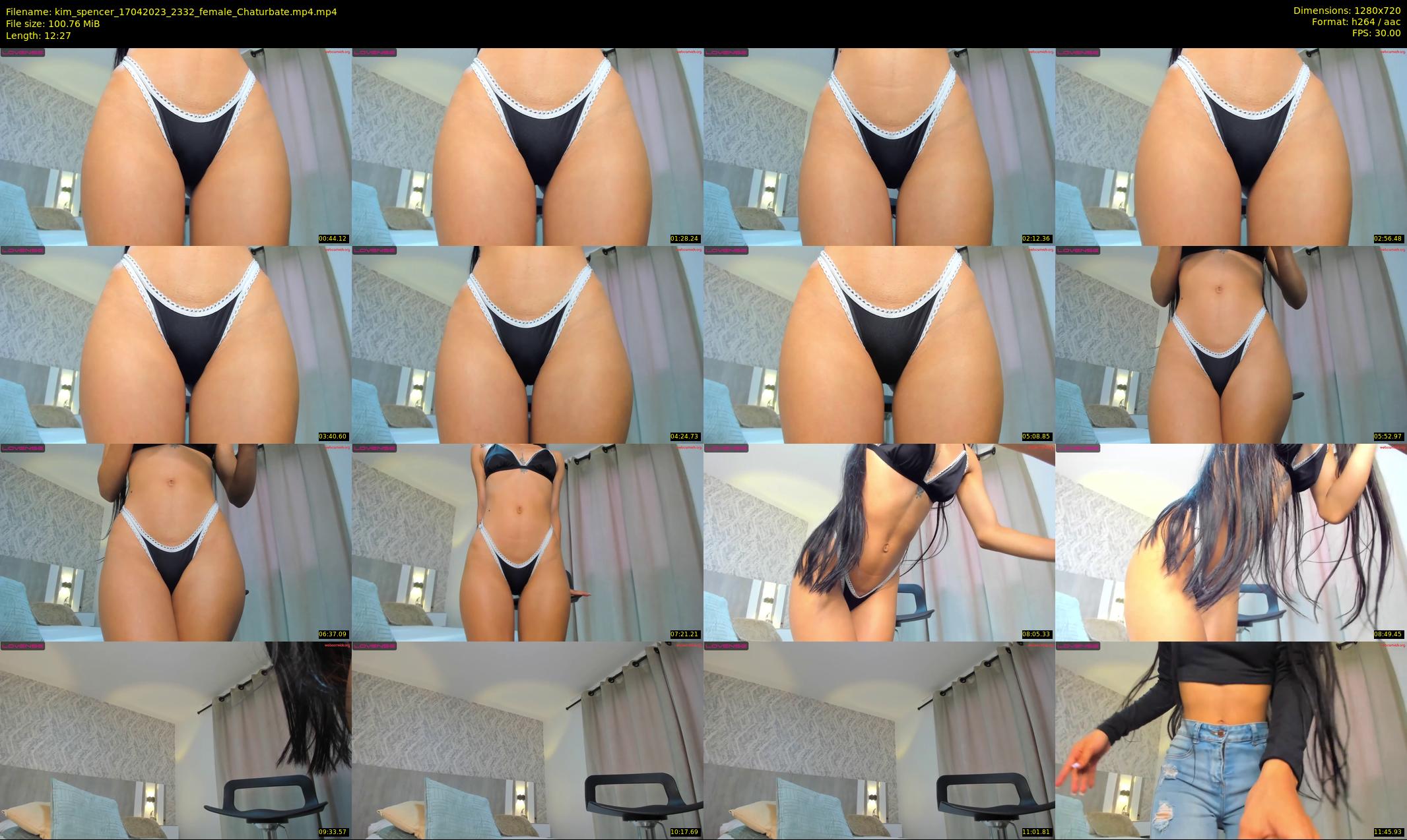 kim_spencer — 13 minute Chaturbate female cam show recording, 720p, Apr 17, 2023