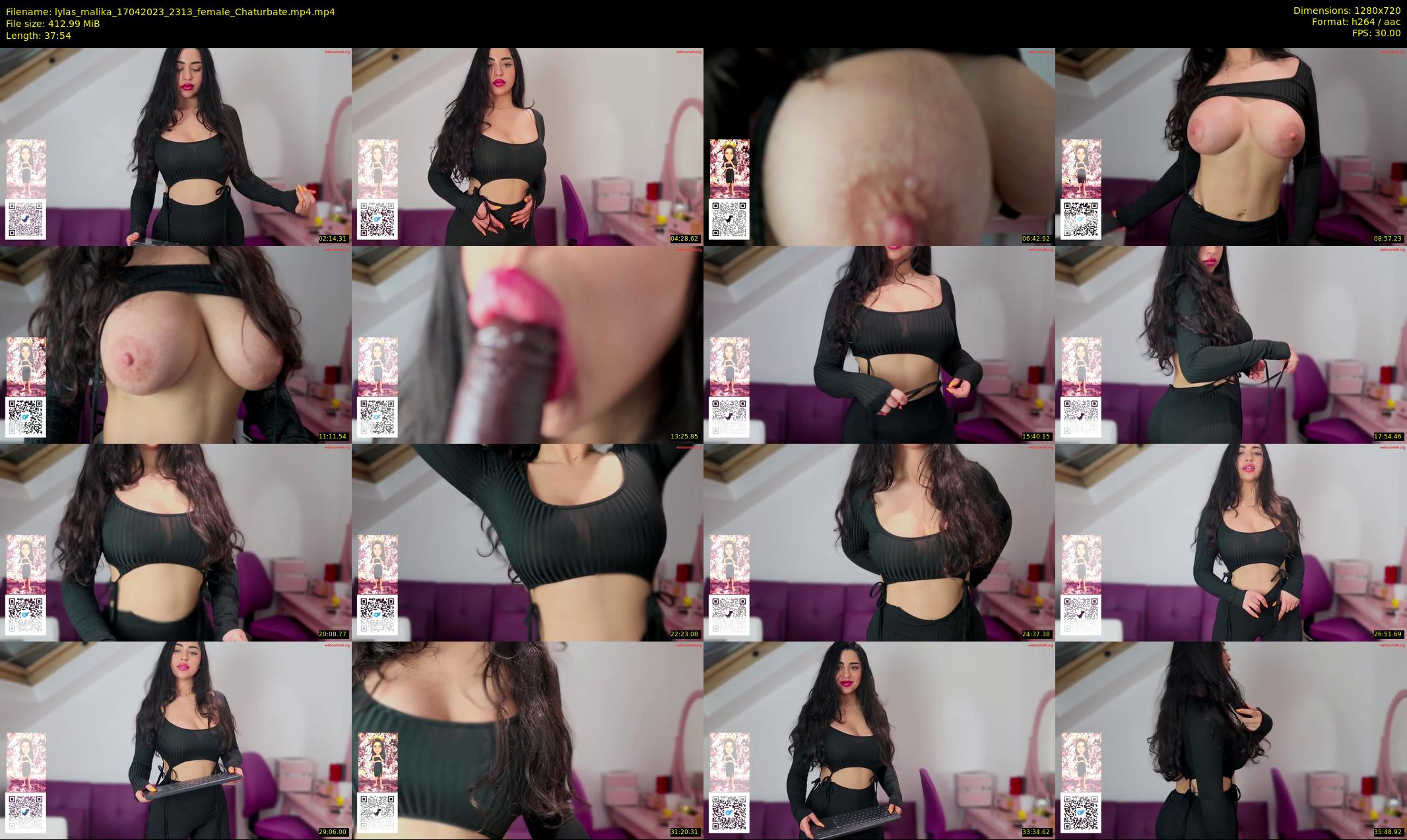 lylas_malika — 38 minute Chaturbate female cam show recording, 720p, Apr 17, 2023