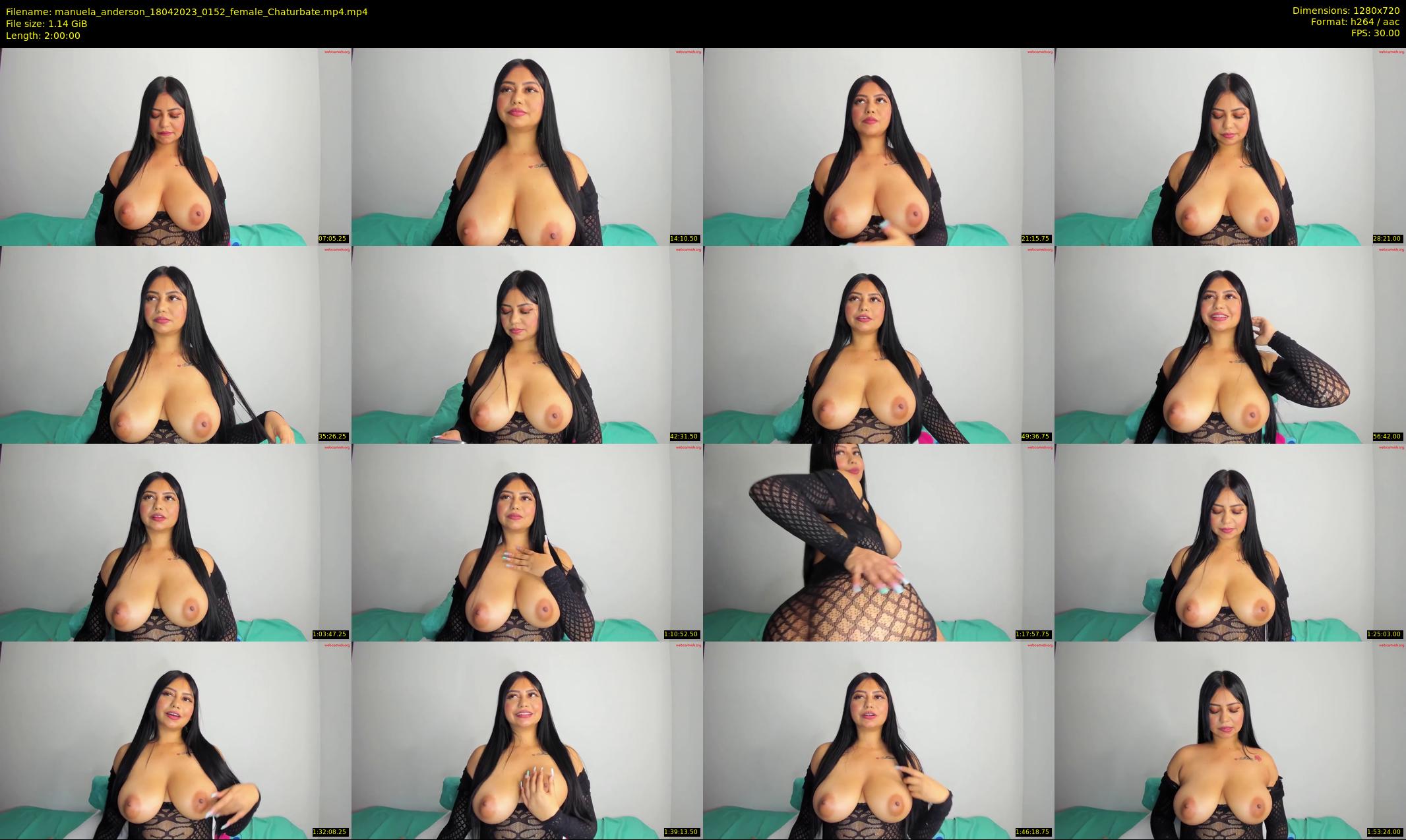 manuela_anderson — 120 minute Chaturbate female cam show recording, 720p, Apr 18, 2023
