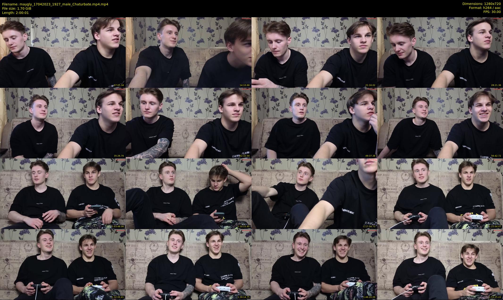 maygly — 121 minute Chaturbate male cam show recording, 720p, Apr 17, 2023