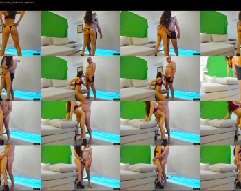 monikfree — 9 minute Chaturbate couple cam show recording, 720p, Apr 18, 2023
