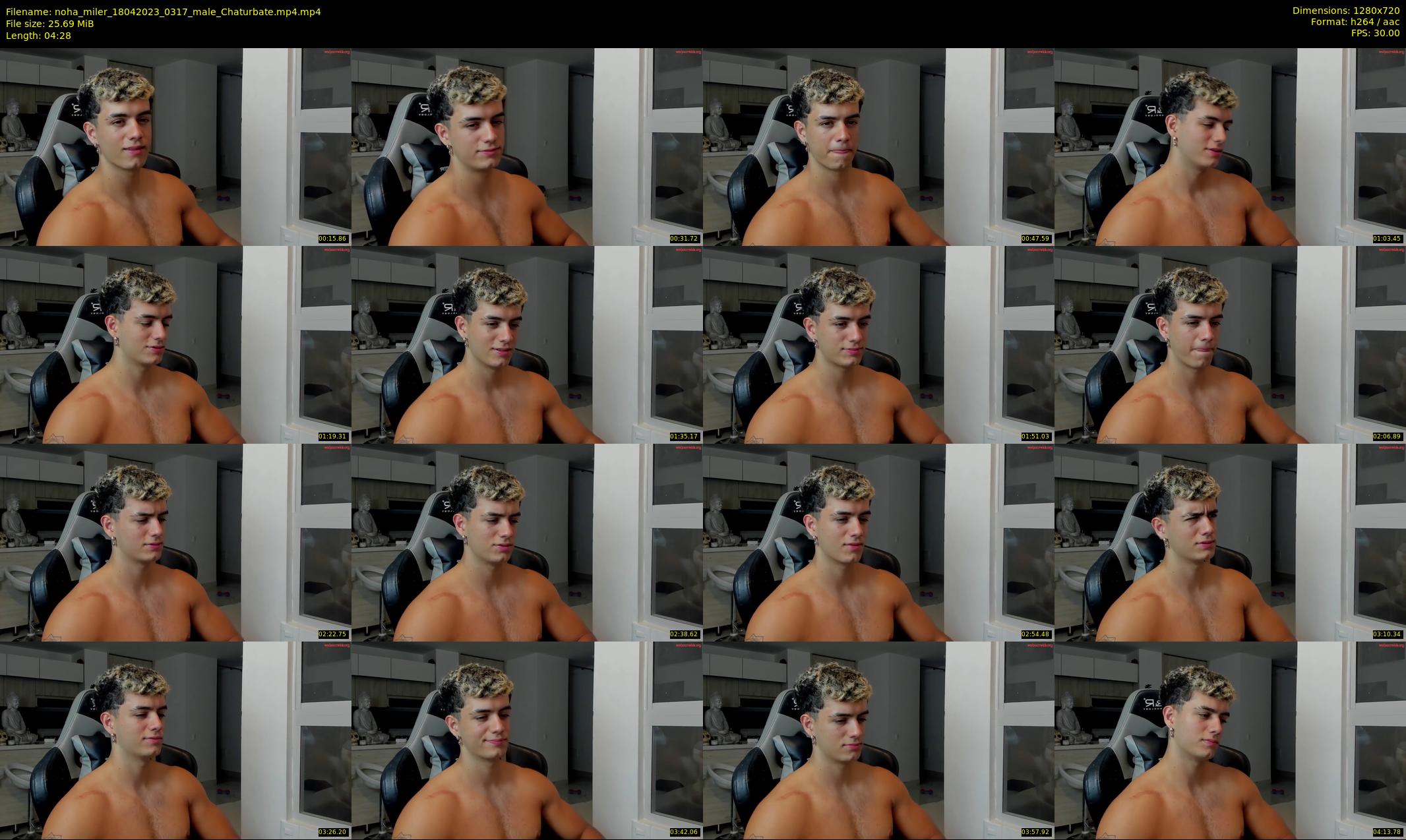 noha_miler — 5 minute Chaturbate male cam show recording, 720p, Apr 18, 2023