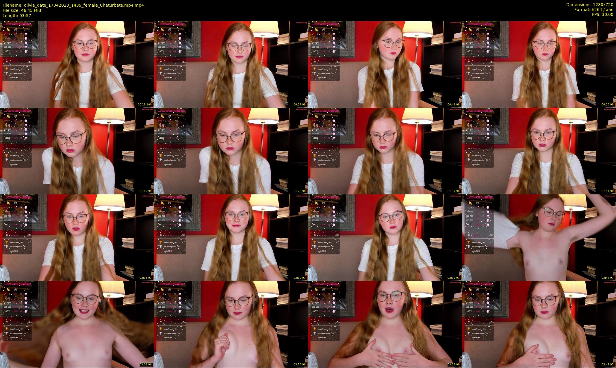 olivia_date — 4 minute Chaturbate female cam show recording, 720p, Apr 17, 2023