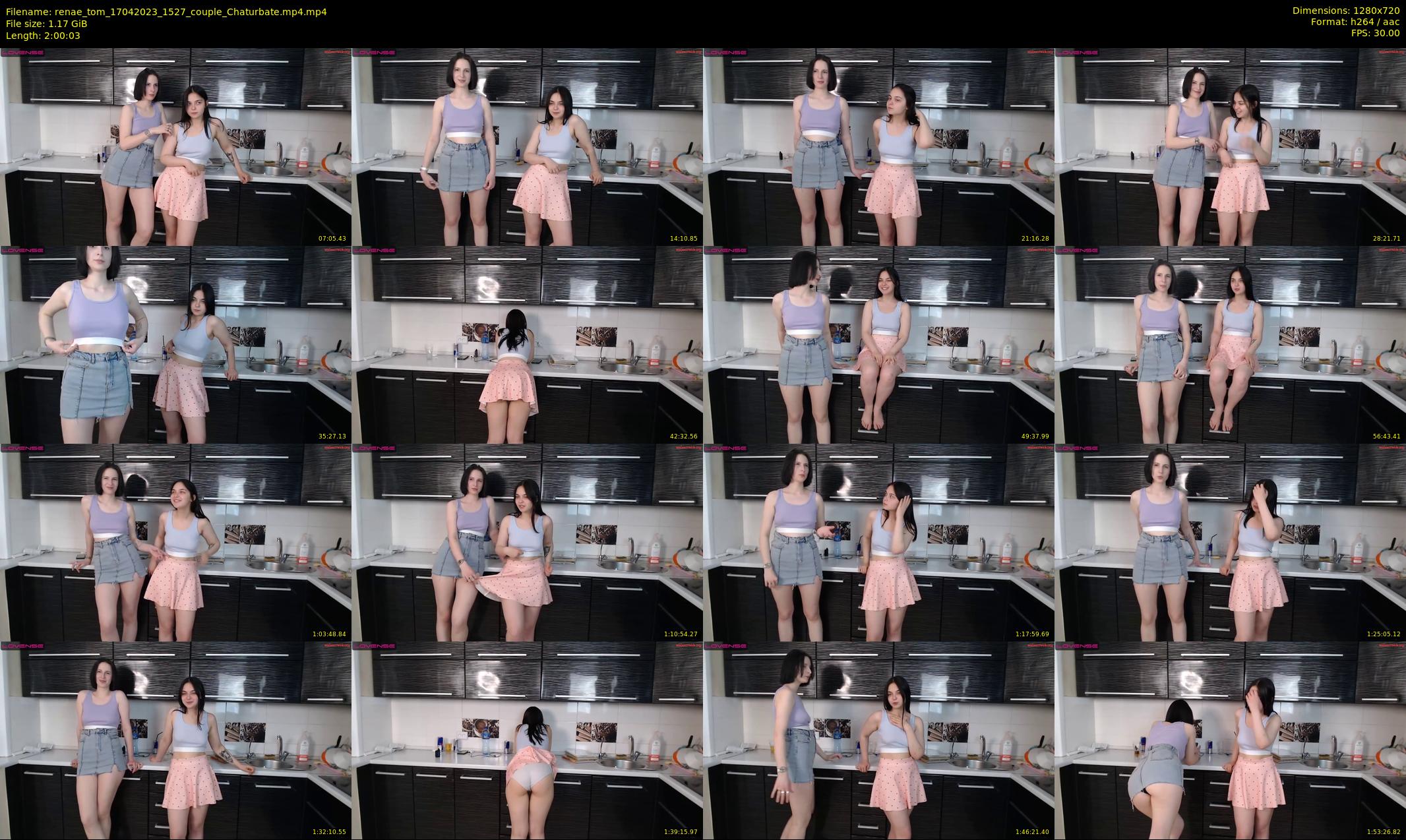 renae_tom — 121 minute Chaturbate couple cam show recording, 720p, Apr 17, 2023