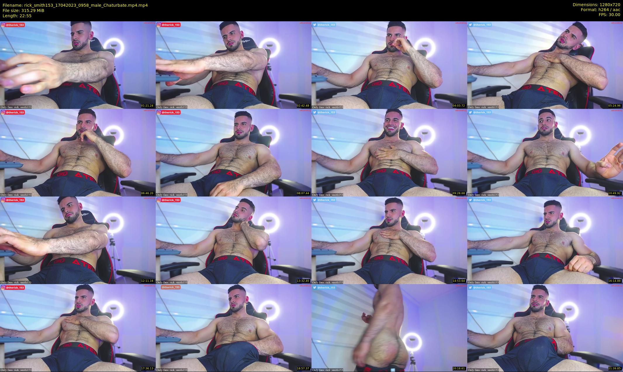 rick_smith153 — 23 minute Chaturbate male cam show recording, 720p, Apr 17, 2023