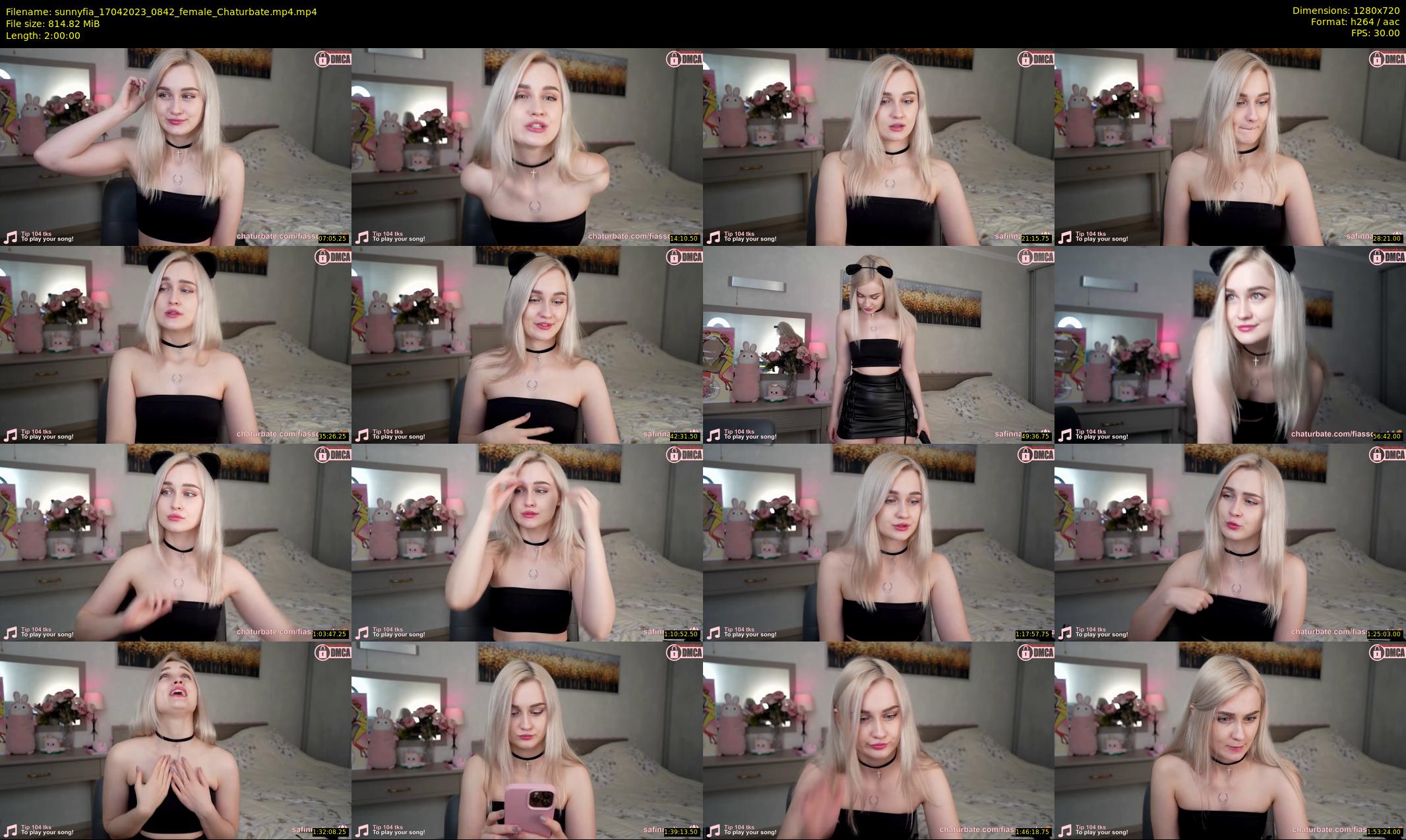 sunnyfia — 120 minute Chaturbate female cam show recording, 720p, Apr 17, 2023
