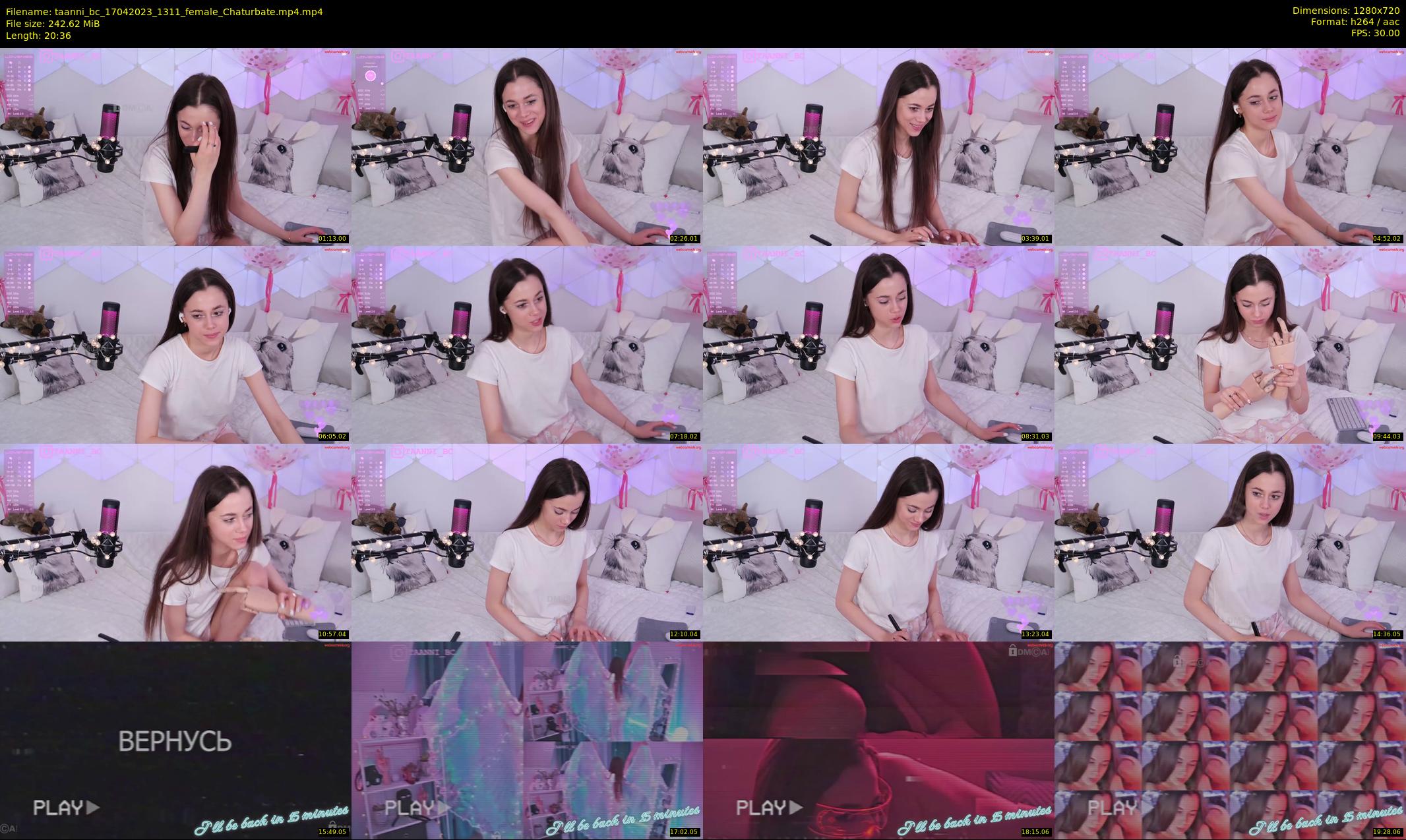 taanni_bc — 21 minute Chaturbate female cam show recording, 720p, Apr 17, 2023